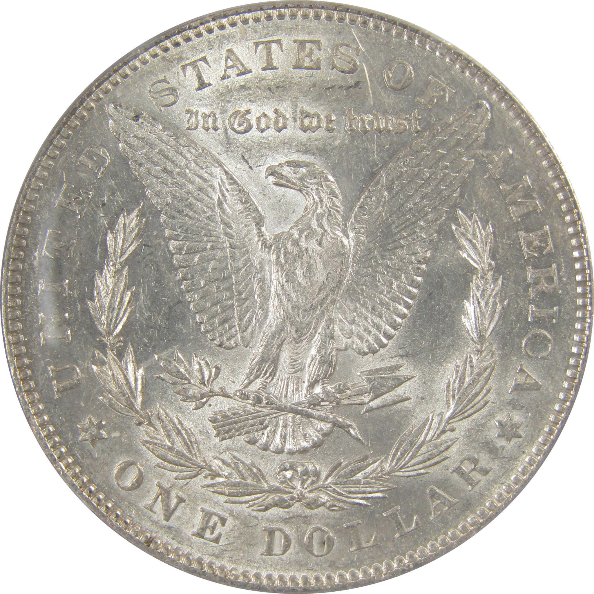 1878 7TF Rev 78 Morgan Silver Dollar AU 50 ANACS $1 Coin SKU:I24922 - Morgan coin - Morgan silver dollar - Morgan silver dollar for sale - Profile Coins &amp; Collectibles