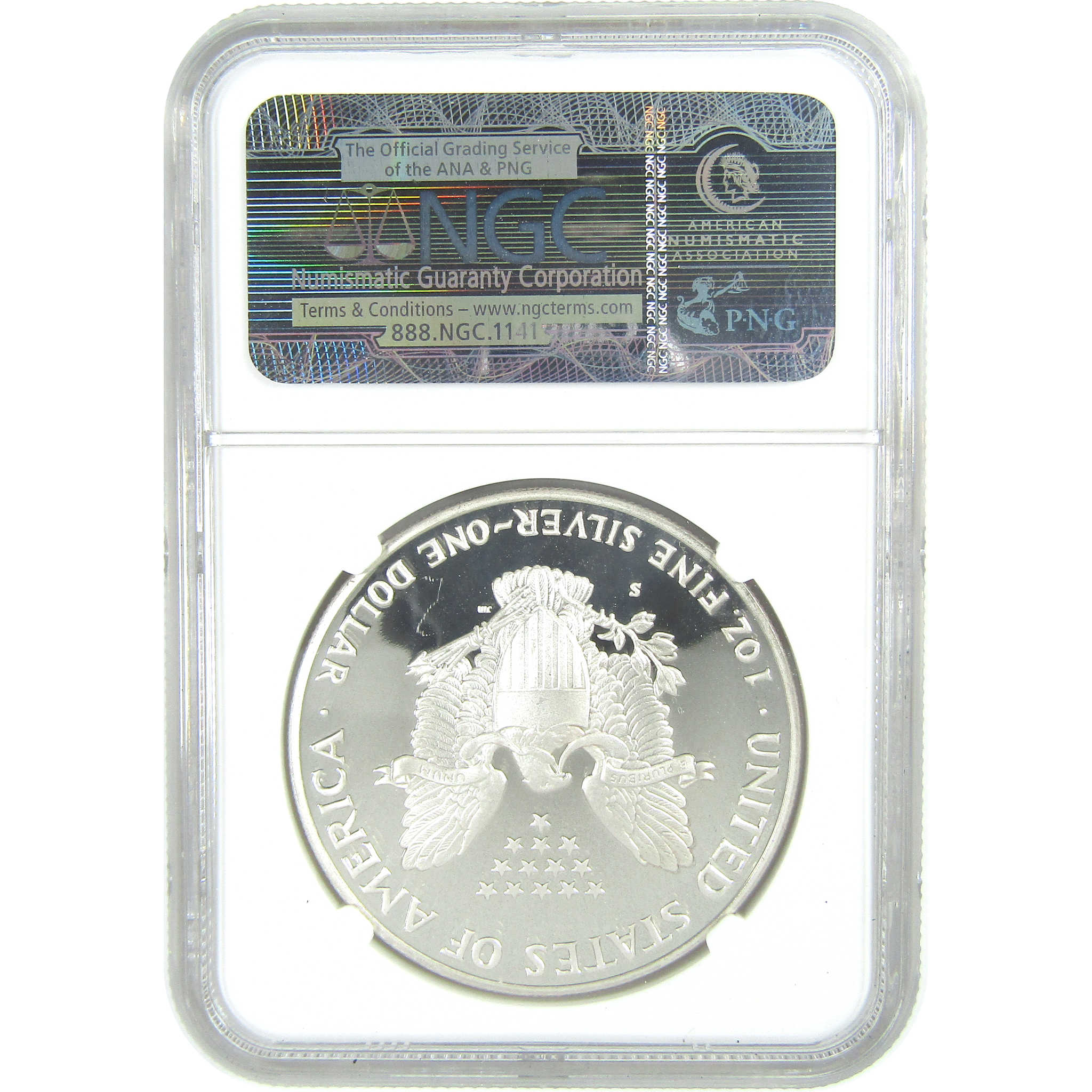 1992 S American Silver Eagle PF 69 UCAM NGC Proof $1 SKU:CPC9588