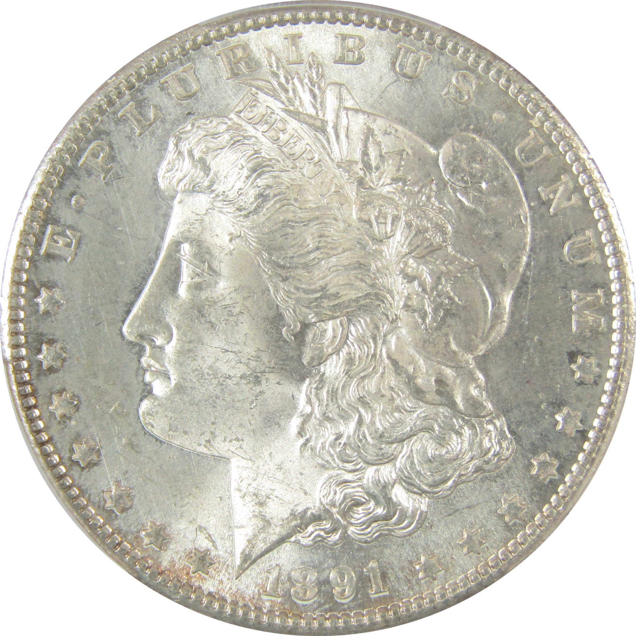 1891 S Morgan Dollar MS 63 PCGS Silver Uncirculated $1 Coin SKU:I19626 - Morgan coin - Morgan silver dollar - Morgan silver dollar for sale - Profile Coins &amp; Collectibles