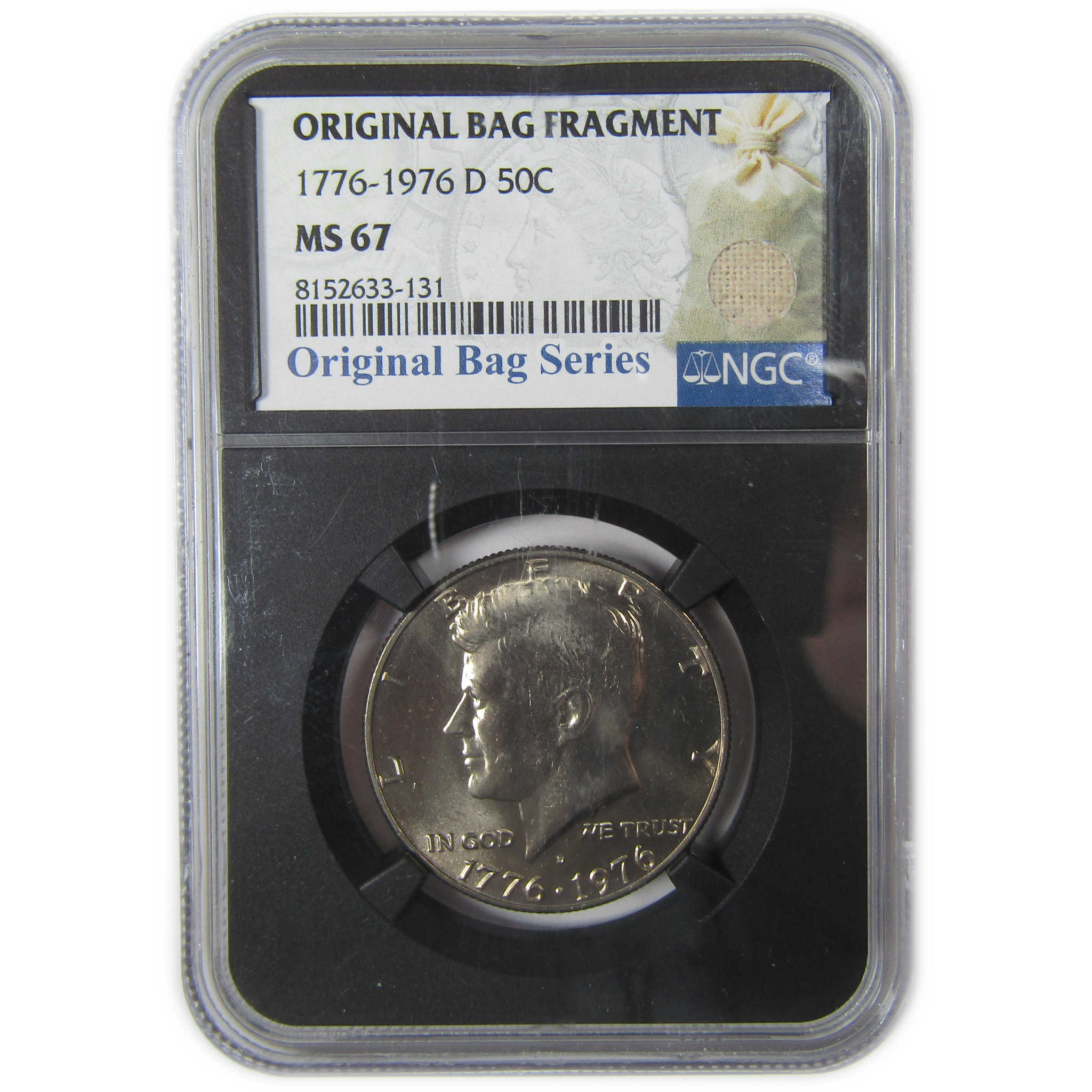 1976 D Kennedy Bicentennial Half Dollar MS 67 NGC Clad SKU:I23342