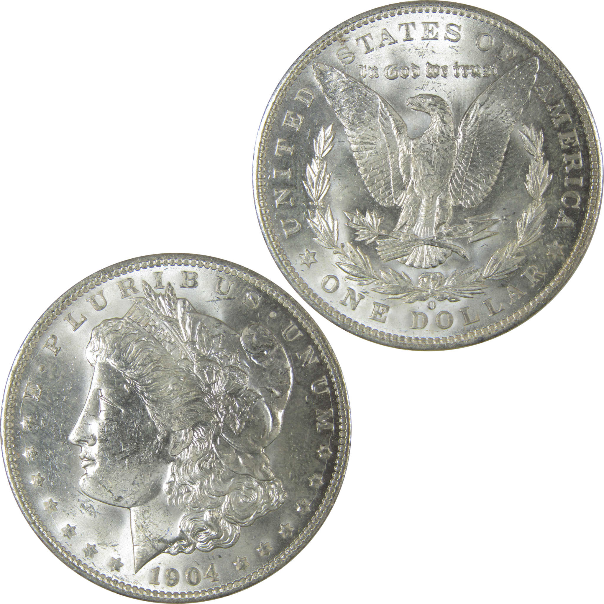 1904 O Morgan Dollar Uncirculated Silver $1 Coin SKU:CPC8964 - Morgan coin - Morgan silver dollar - Morgan silver dollar for sale - Profile Coins &amp; Collectibles