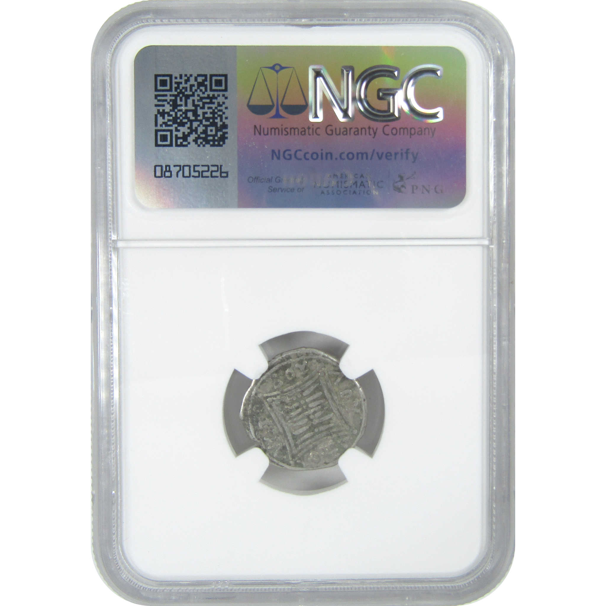 Illyria Apollonia Drachm F Fine NGC Silver Drachm Ancient SKU:OPC199