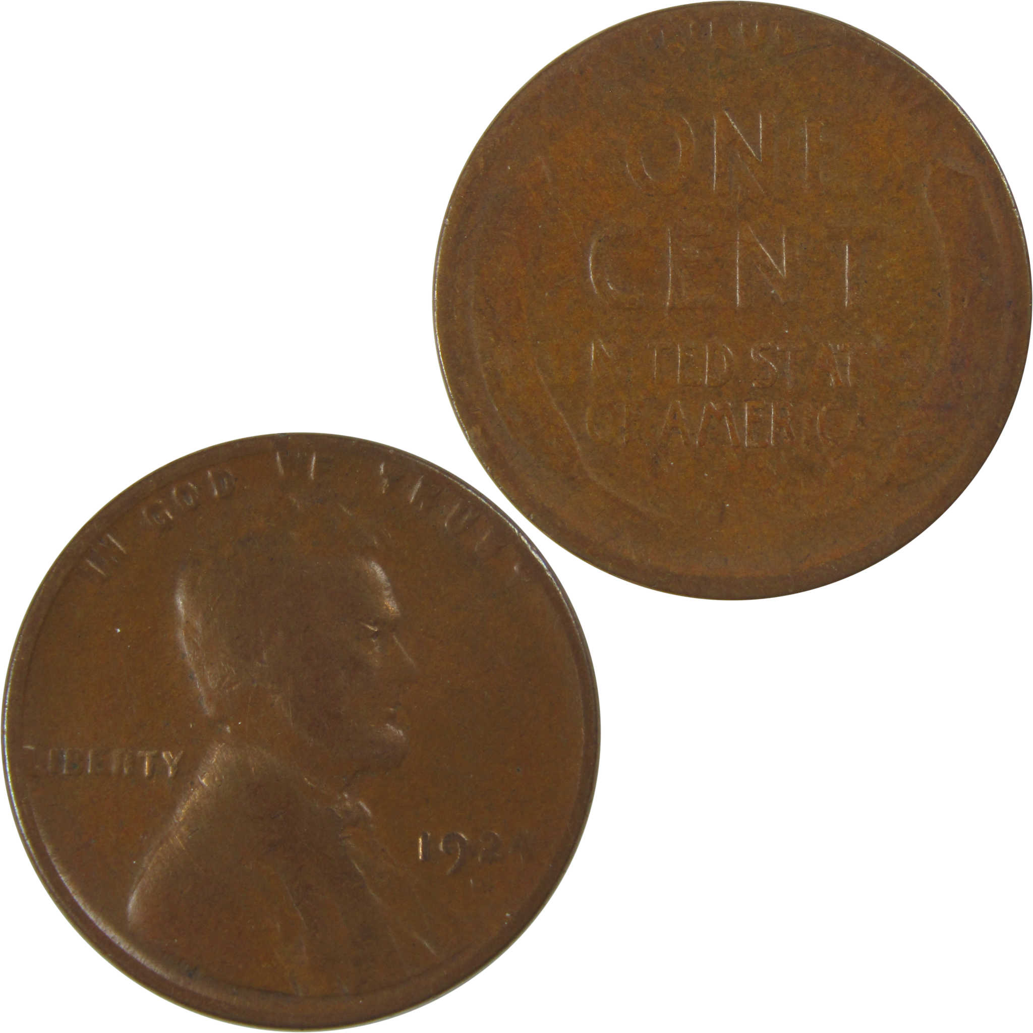 1924 D Lincoln Wheat Cent G Good Penny 1c Coin SKU:I23770