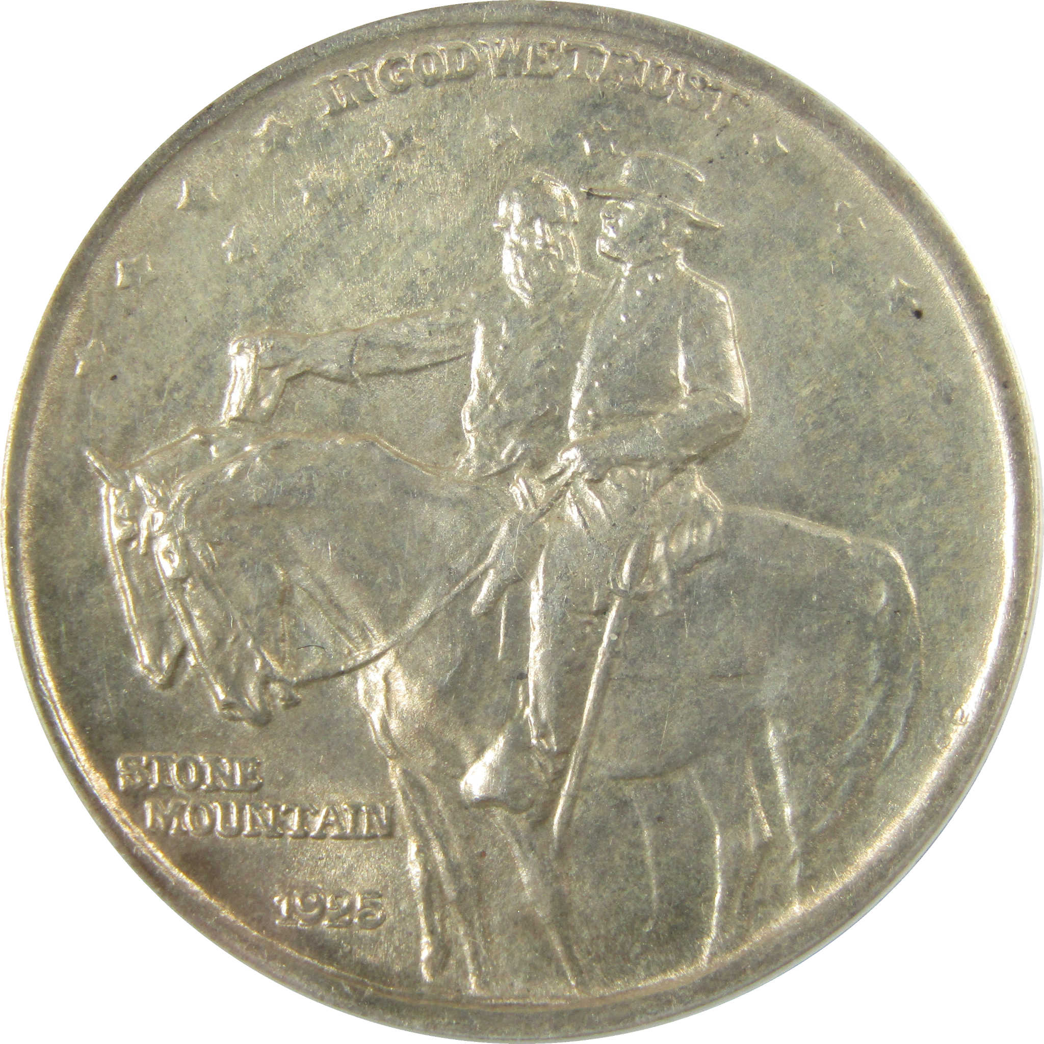 1925 Stone Mountain Memorial DDR Silver 50c MS 63 ANACS SKU:I28011