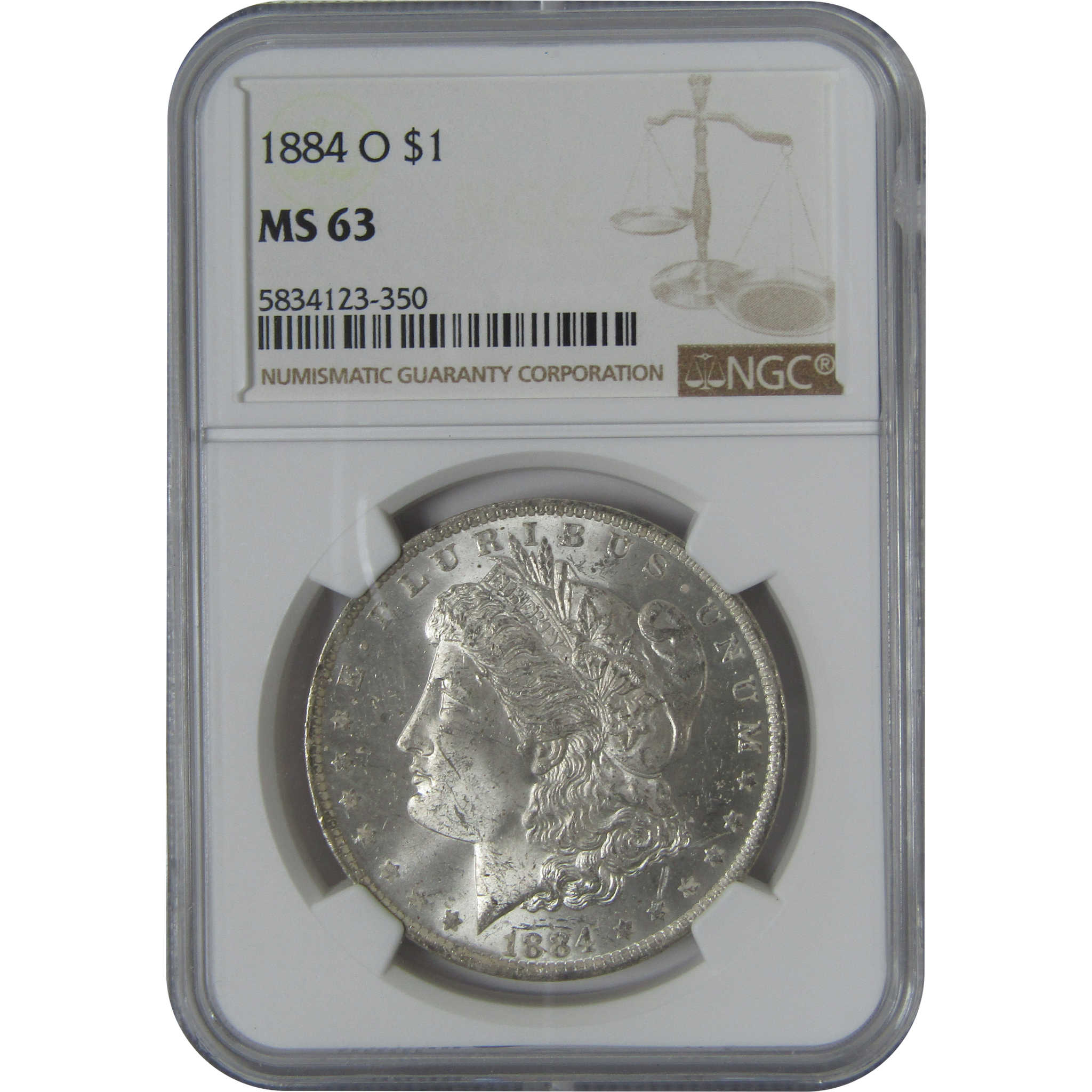 1884 O Morgan Dollar MS 63 NGC Silver $1 Uncirculated Coin SKU:I15665 - Morgan coin - Morgan silver dollar - Morgan silver dollar for sale - Profile Coins &amp; Collectibles