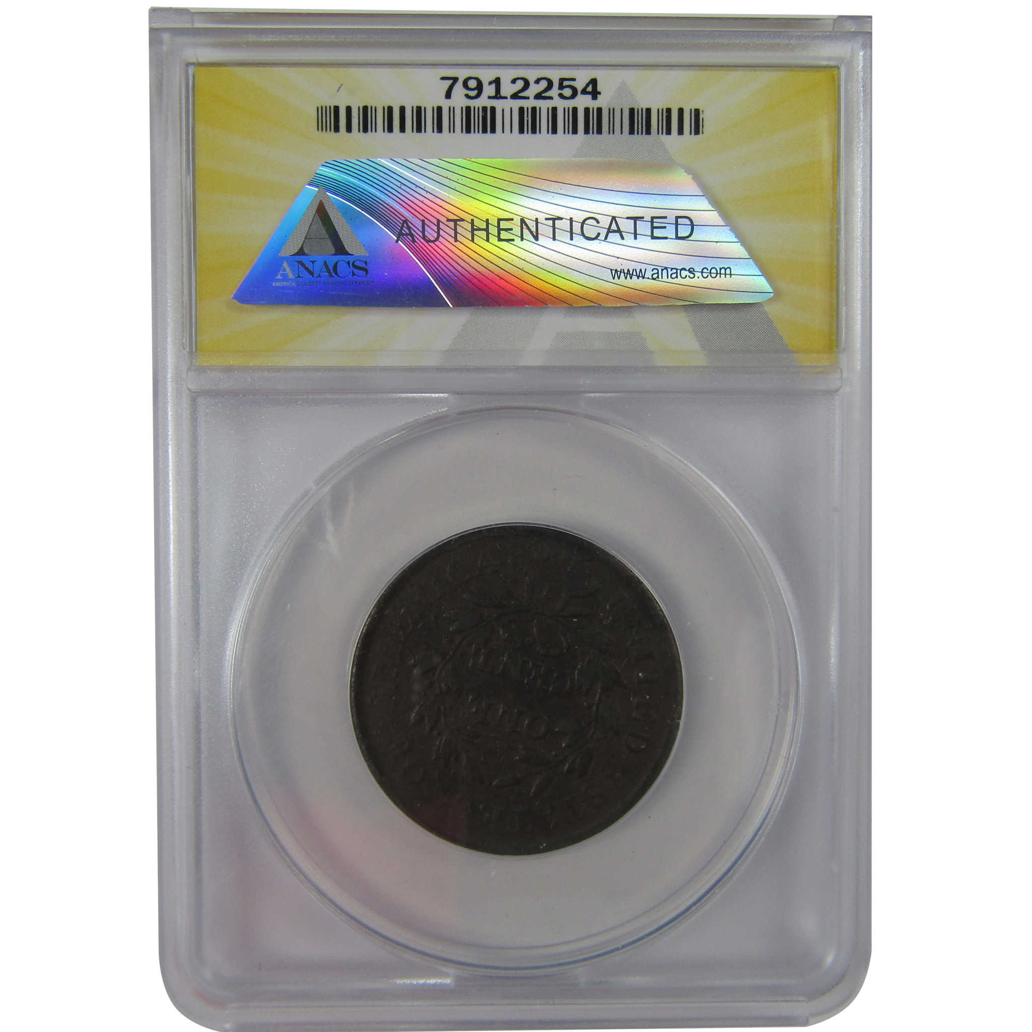 1801 Draped Bust Large Cent F 15 Details ANACS SKU:CPC1192