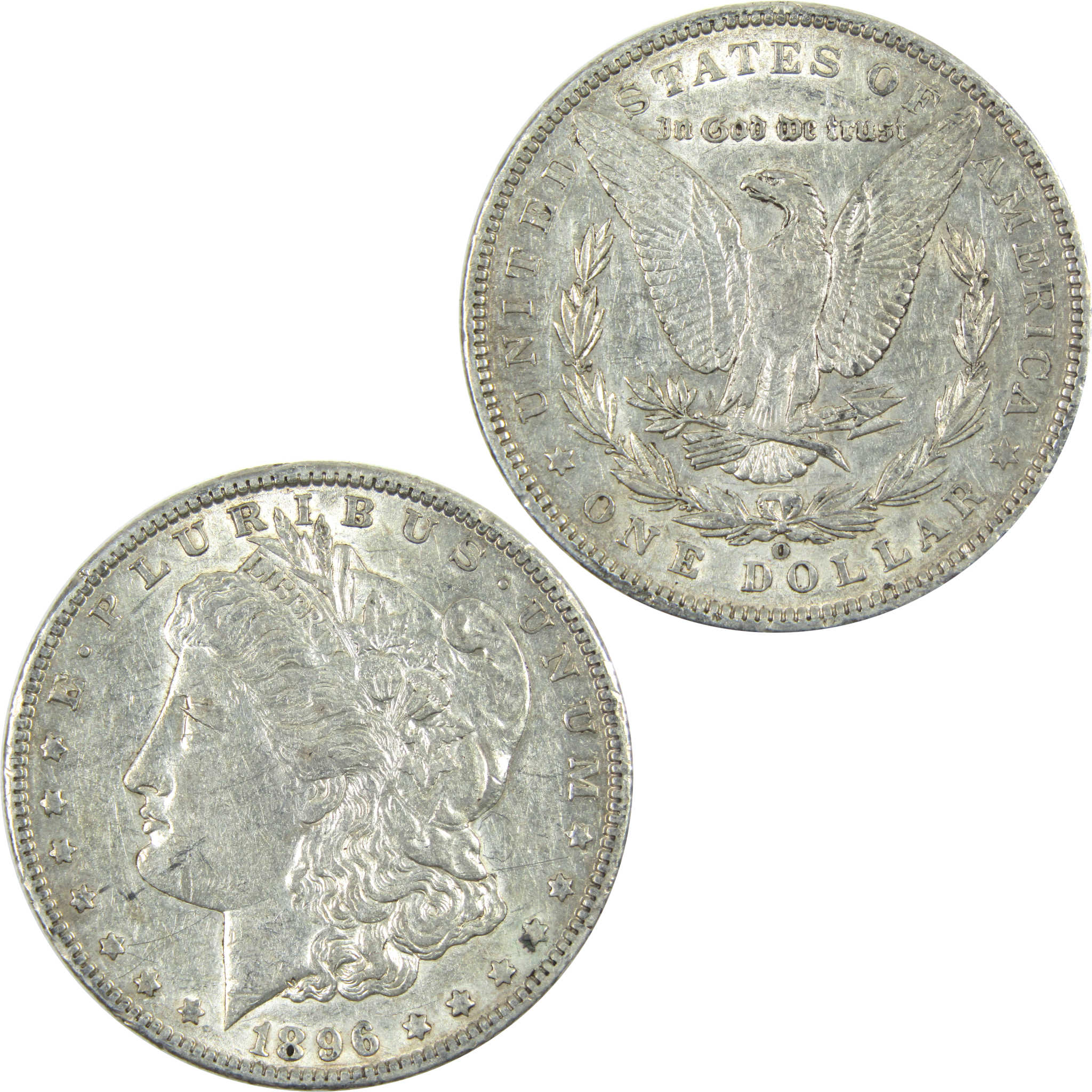 1896 O Morgan Dollar XF EF Extremely Fine Silver $1 Coin SKU:I14560 - Morgan coin - Morgan silver dollar - Morgan silver dollar for sale - Profile Coins &amp; Collectibles