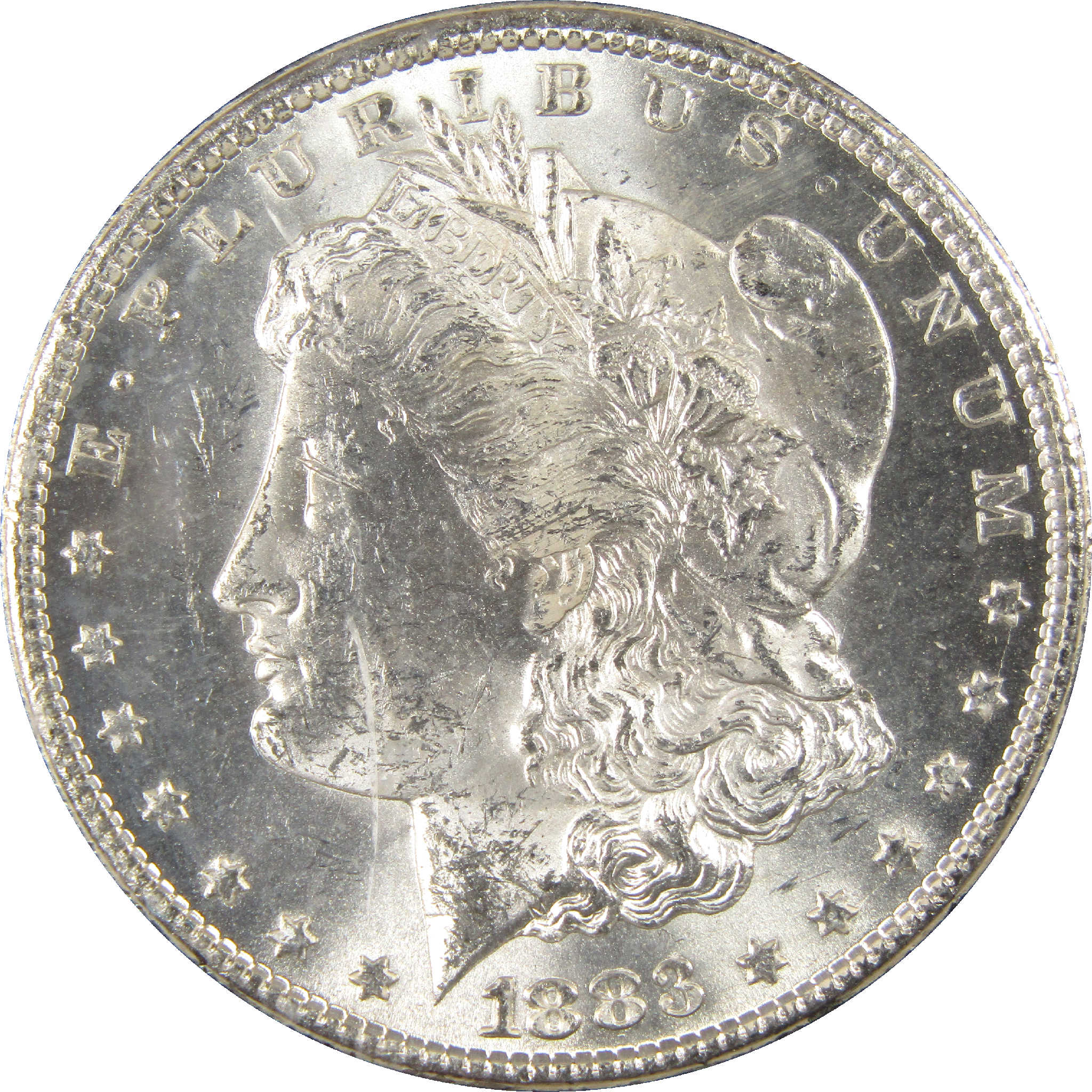 1883 CC GSA Morgan Dollar BU Uncirculated Silver $1 Coin SKU:I11497 - Morgan coin - Morgan silver dollar - Morgan silver dollar for sale - Profile Coins &amp; Collectibles