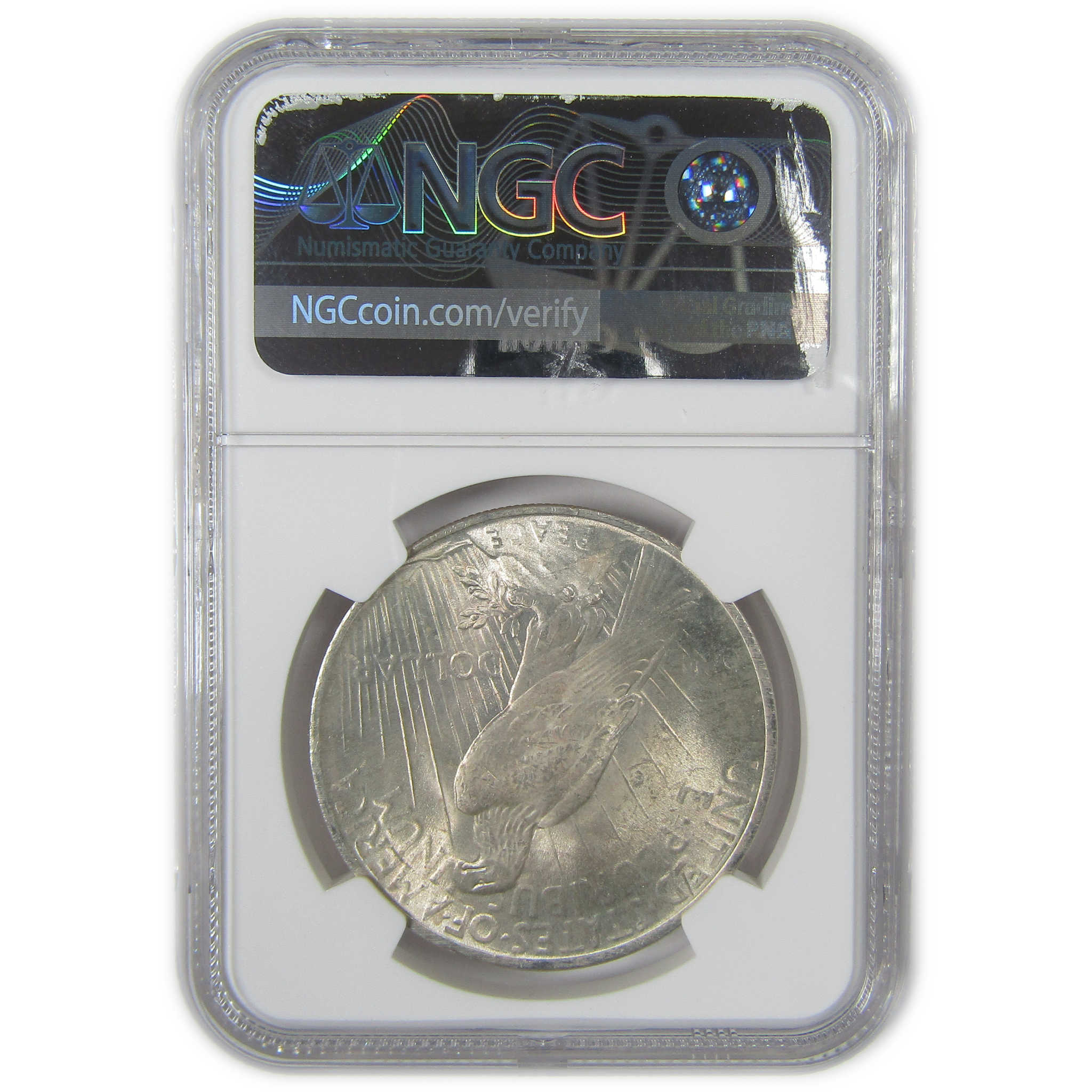 1923 Peace Dollar MS 66 NGC Silver Uncirculated $1 Coin SKU:I23603