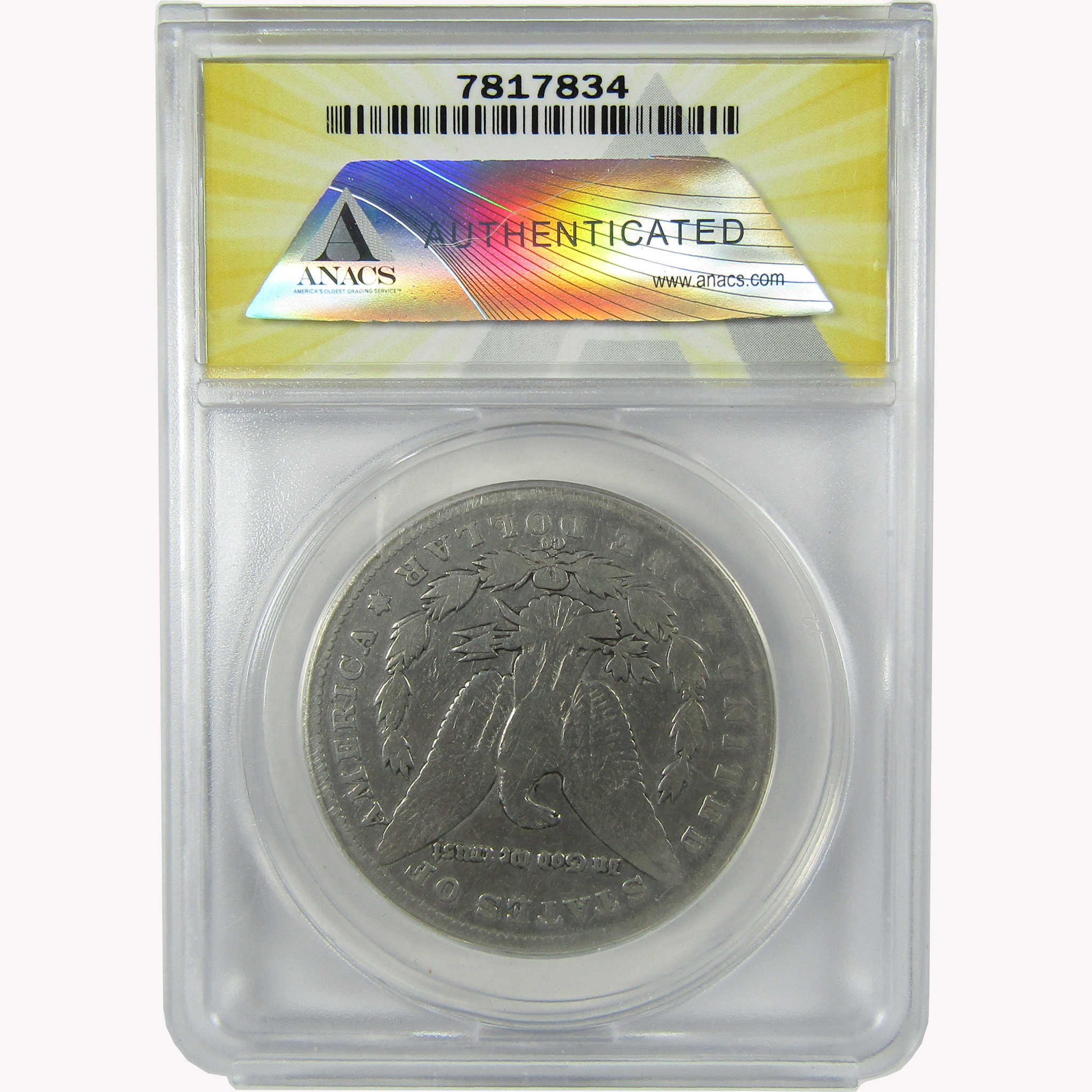 1892 CC Morgan Silver Dollar G 4 Details ANACS $1 CoinSKU:CP863