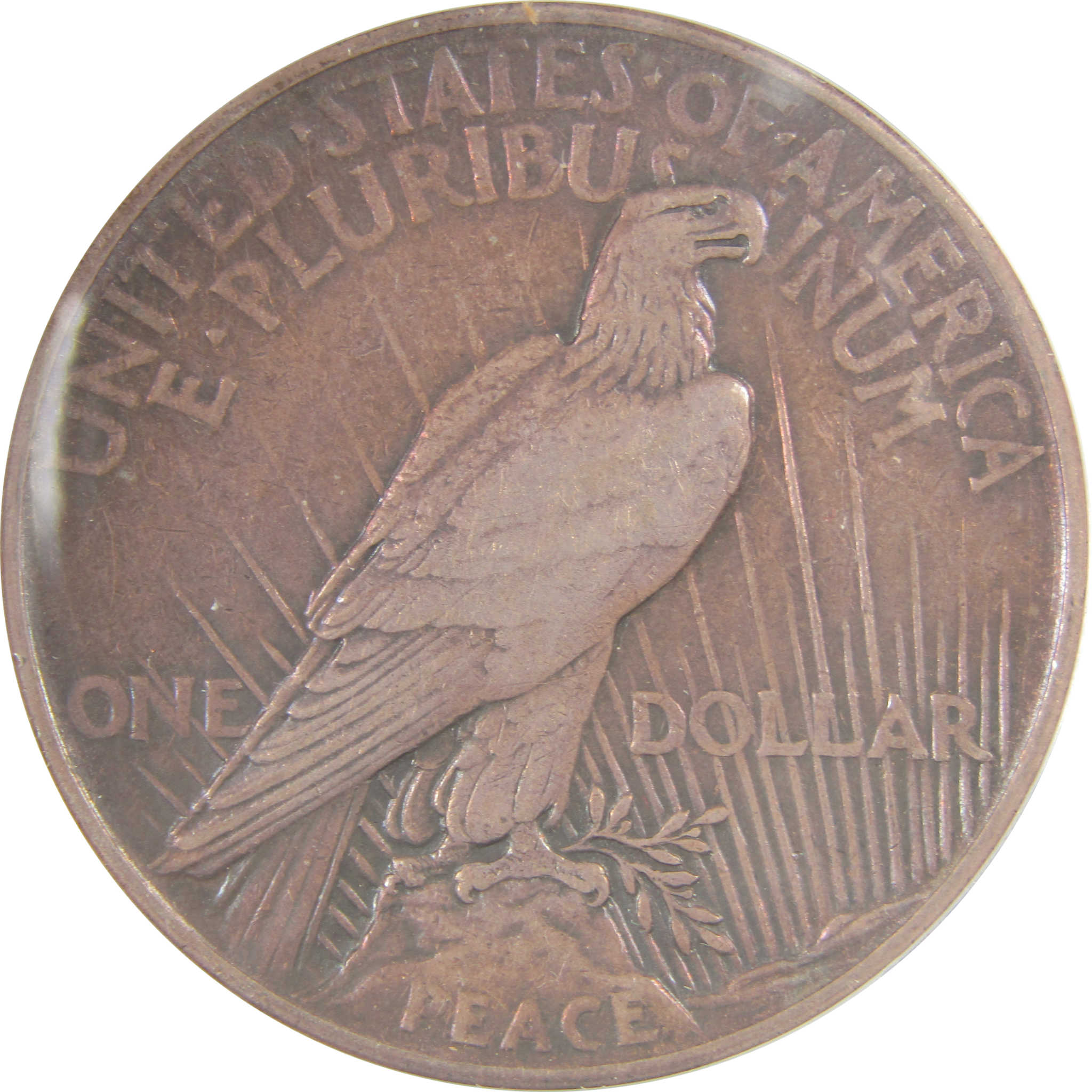 1921 High Relief Peace Dollar EF 40 Details ANACS Silver SKU:I21398