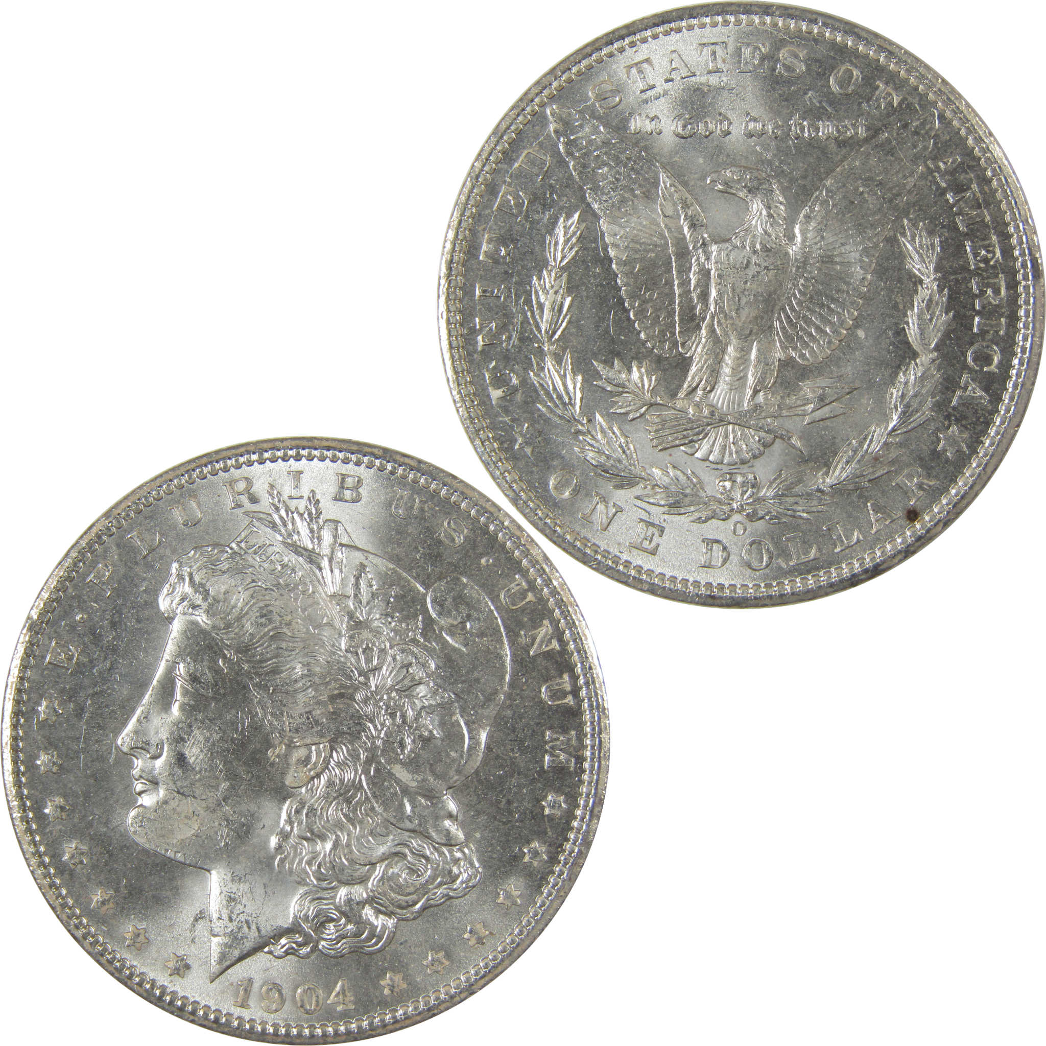 1904 O Morgan Dollar Uncirculated Silver $1 Coin SKU:I22727 - Morgan coin - Morgan silver dollar - Morgan silver dollar for sale - Profile Coins &amp; Collectibles