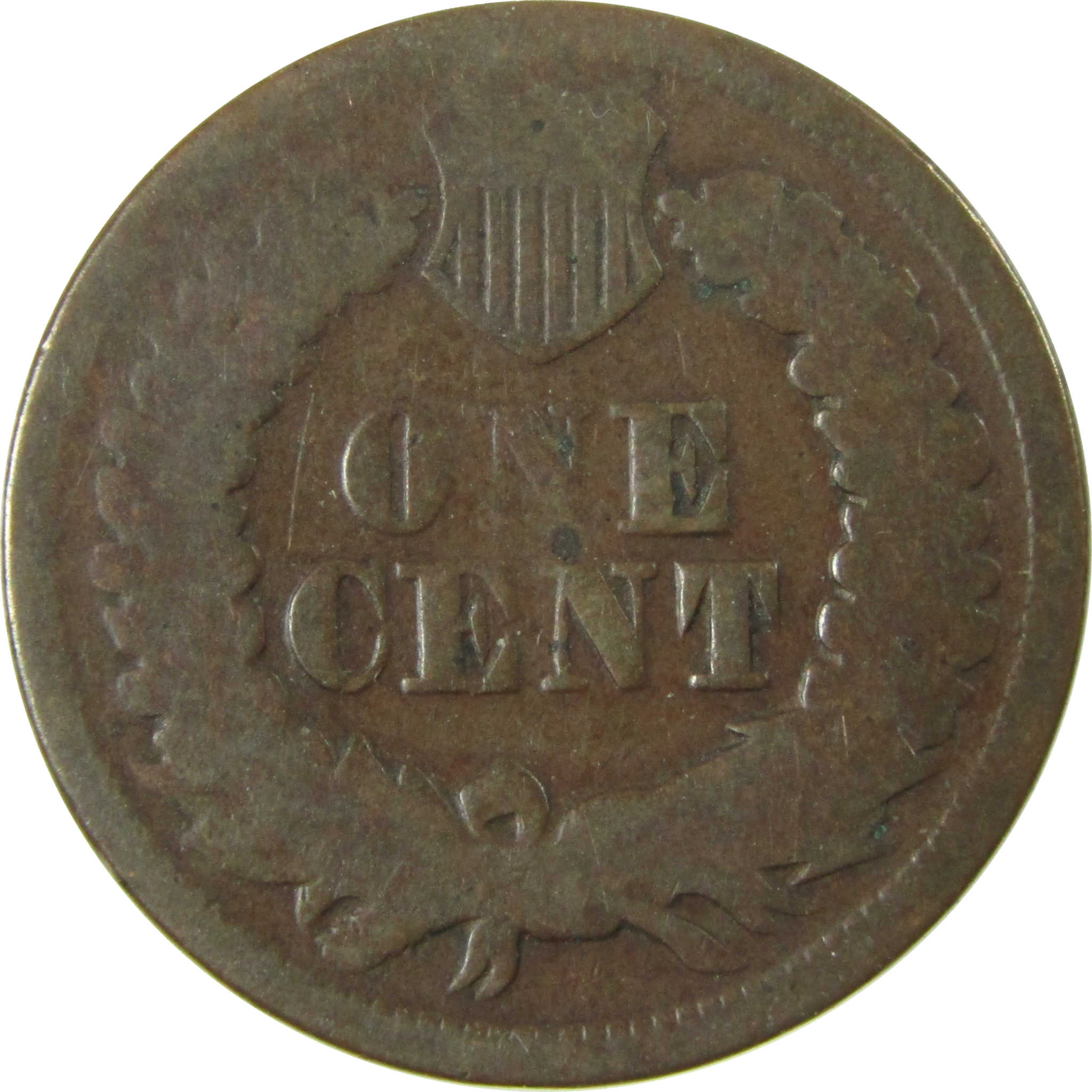 1864 L Indian Head Cent Bronze AG About Good Penny 1c Coin SKU:I28318