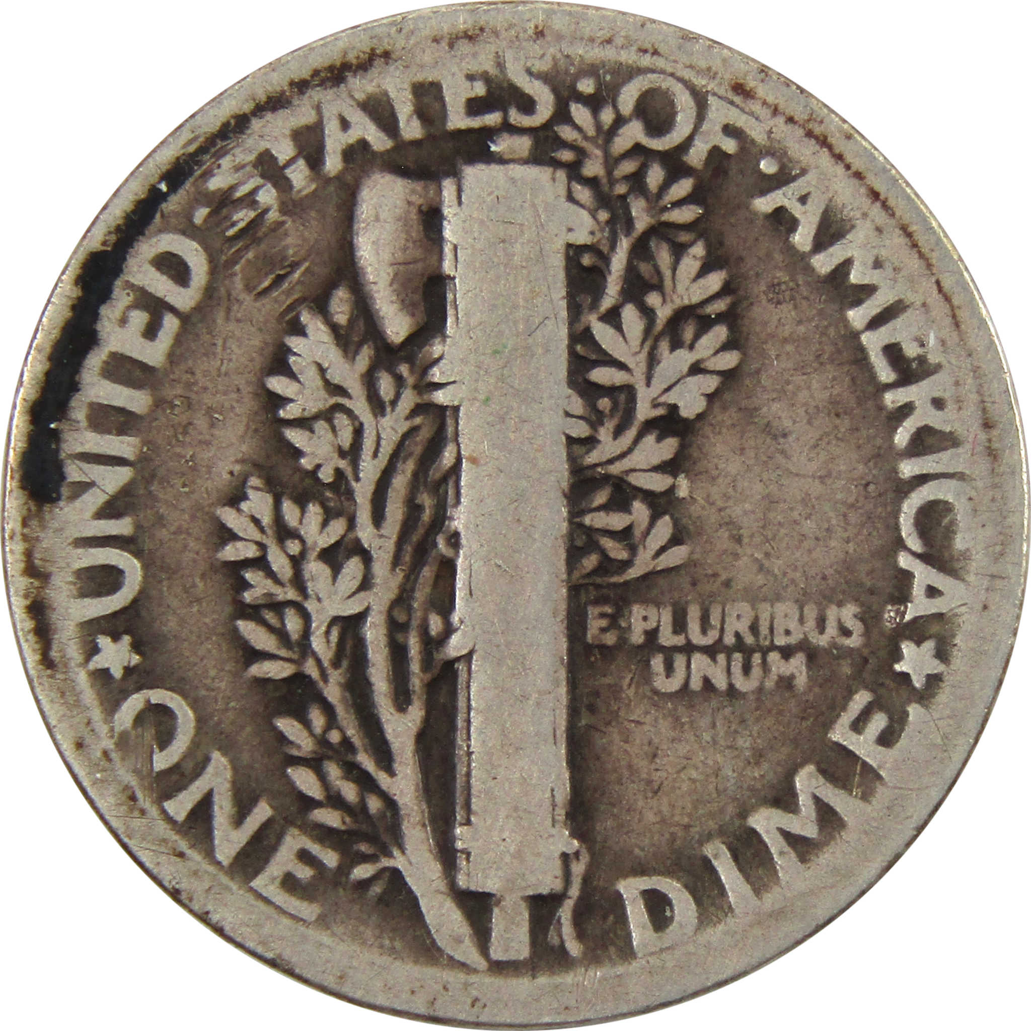 1921 Mercury Dime G Good Silver 10c Coin SKU:I10966