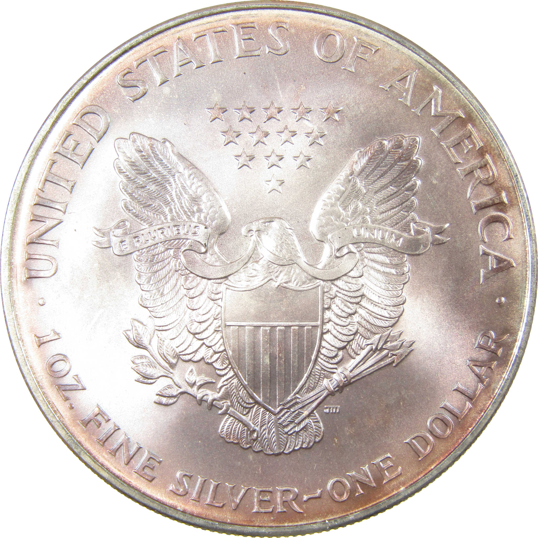 2000 American Silver Eagle Uncirculated Mint State $1 Coin SKU:CP1519