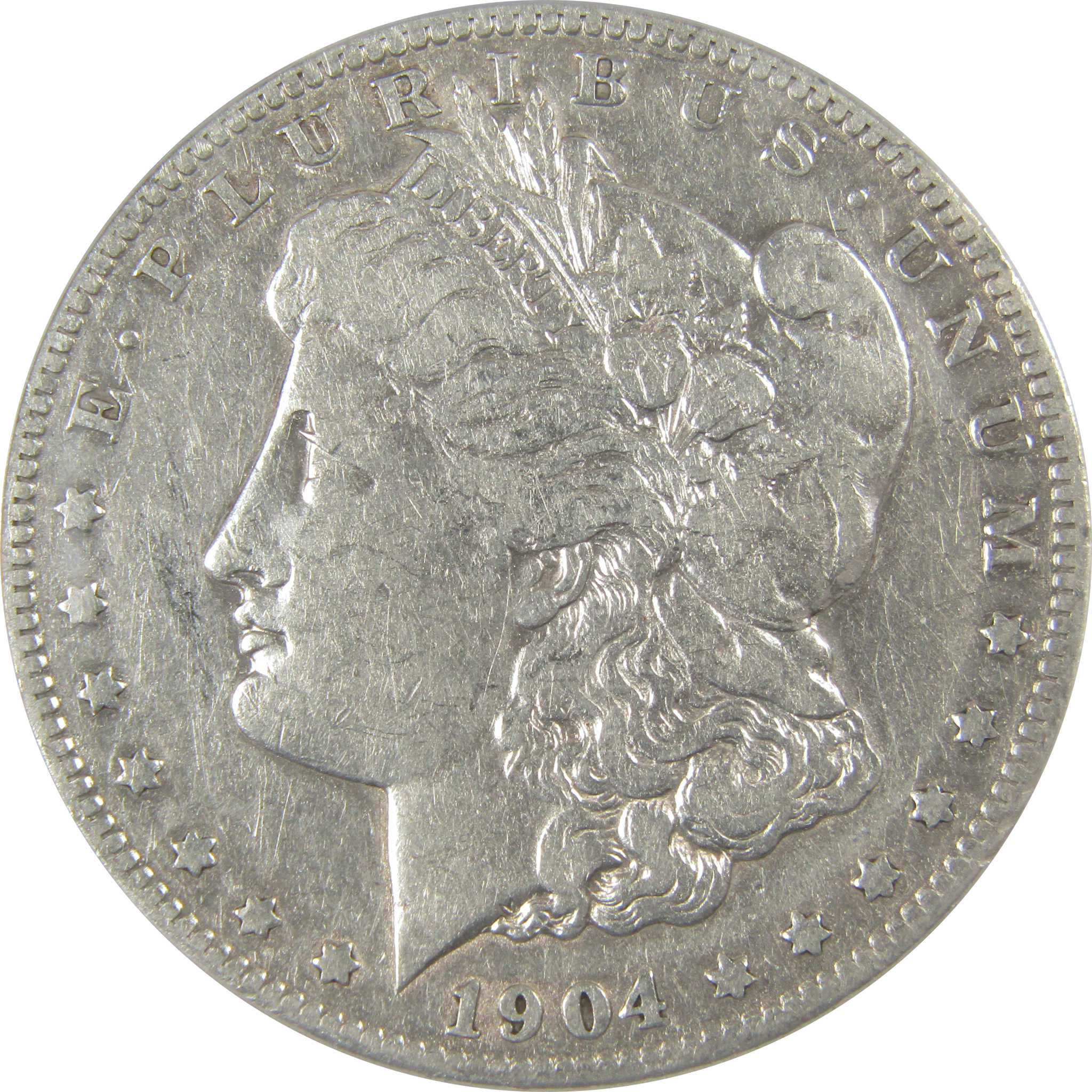 1904 S Morgan Dollar VF 20 Details ANACS Silver $1 Coin SKU:I21122 - Morgan coin - Morgan silver dollar - Morgan silver dollar for sale - Profile Coins &amp; Collectibles