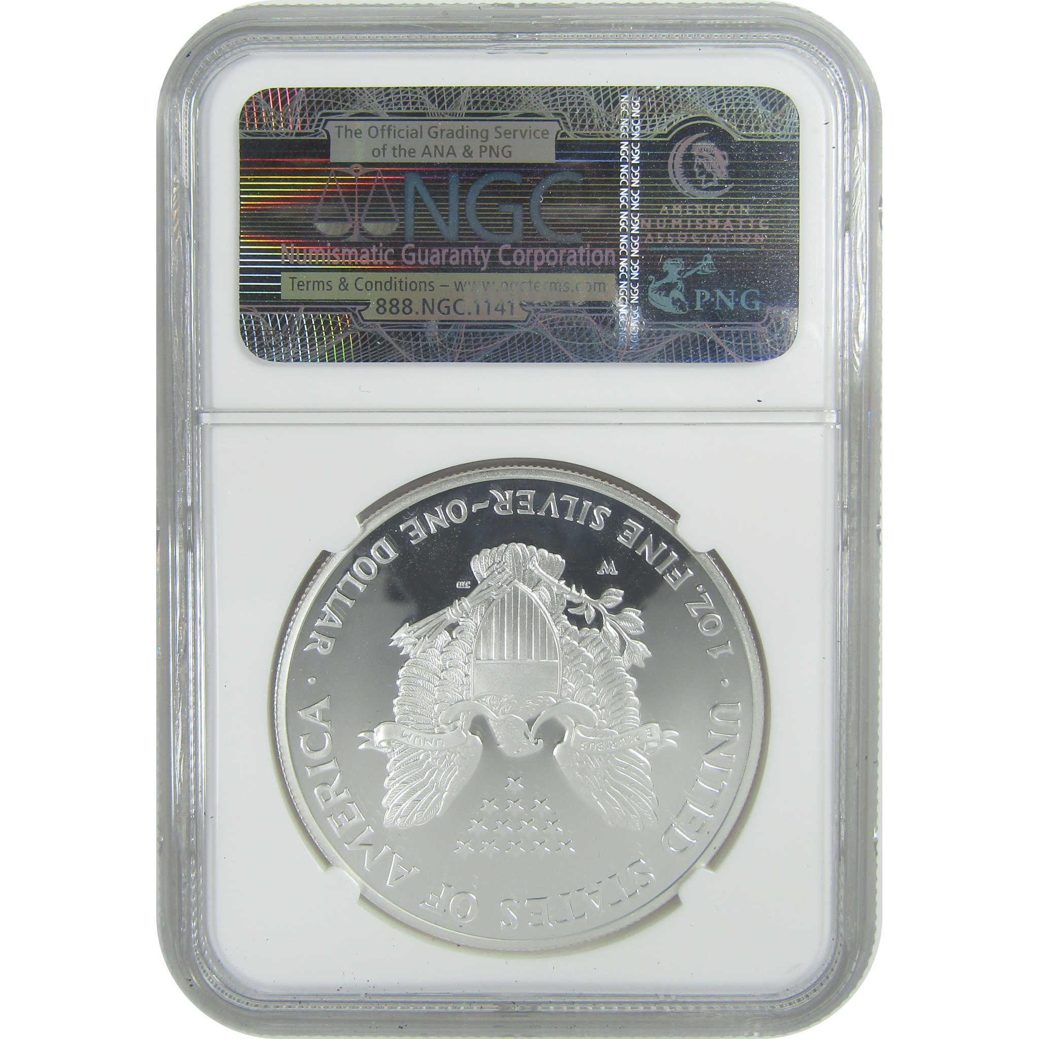 2005 W American Silver Eagle PF 70 UCAM NGC Proof $1 SKU:CPC9460