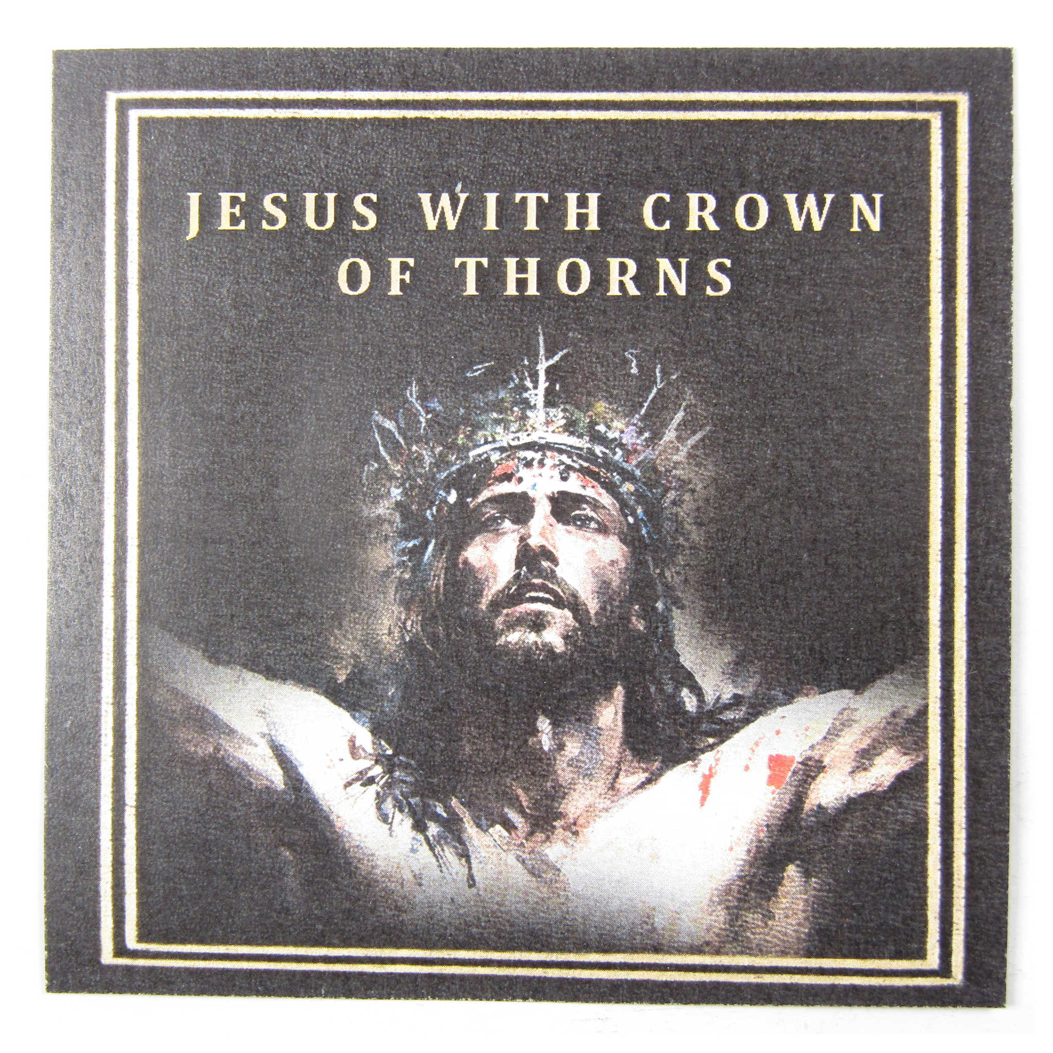 Jesus Crown of Thorns 2000 Franc BU 1 oz .999 Silver 2024 Cameroon COA