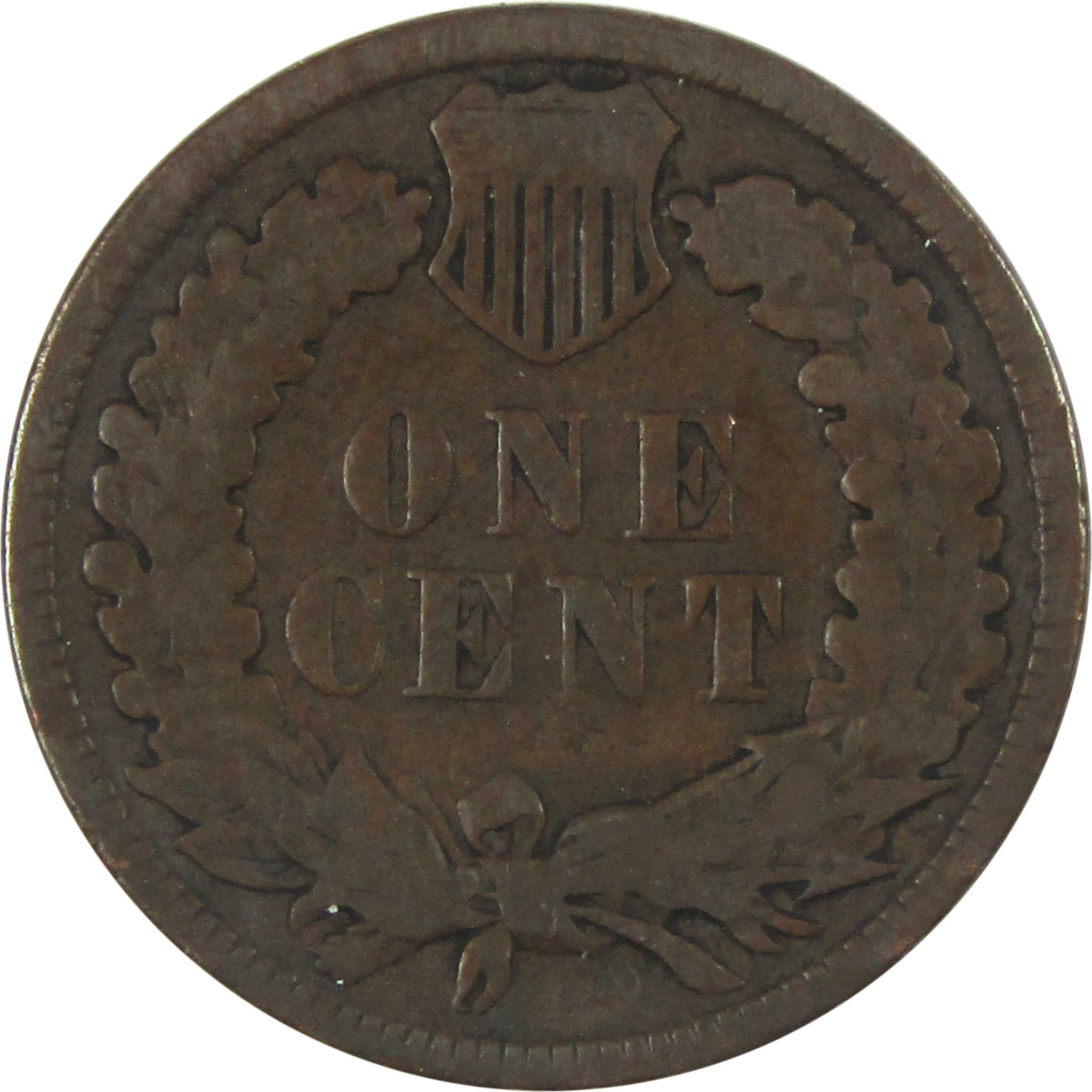 1886 Type 2 Indian Head Cent G Good Penny 1c Coin SKU:I15144