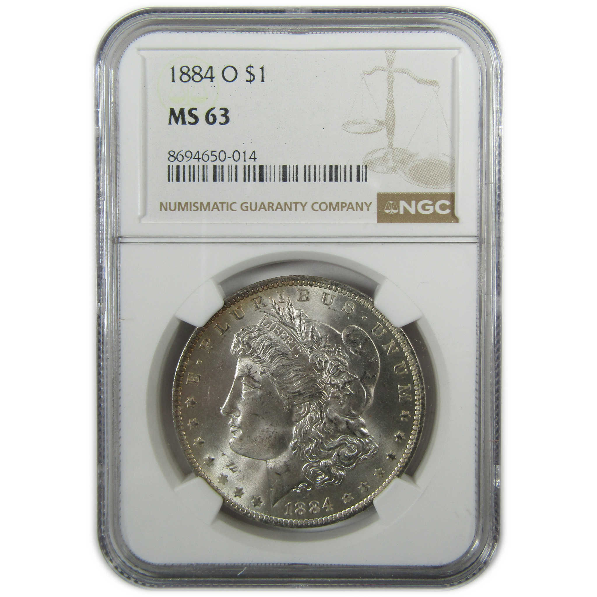 1884 O Morgan Silver Dollar MS 63 NGC Uncirculated $1 Coin SKU:I27539 - Morgan coin - Morgan silver dollar - Morgan silver dollar for sale - Profile Coins &amp; Collectibles