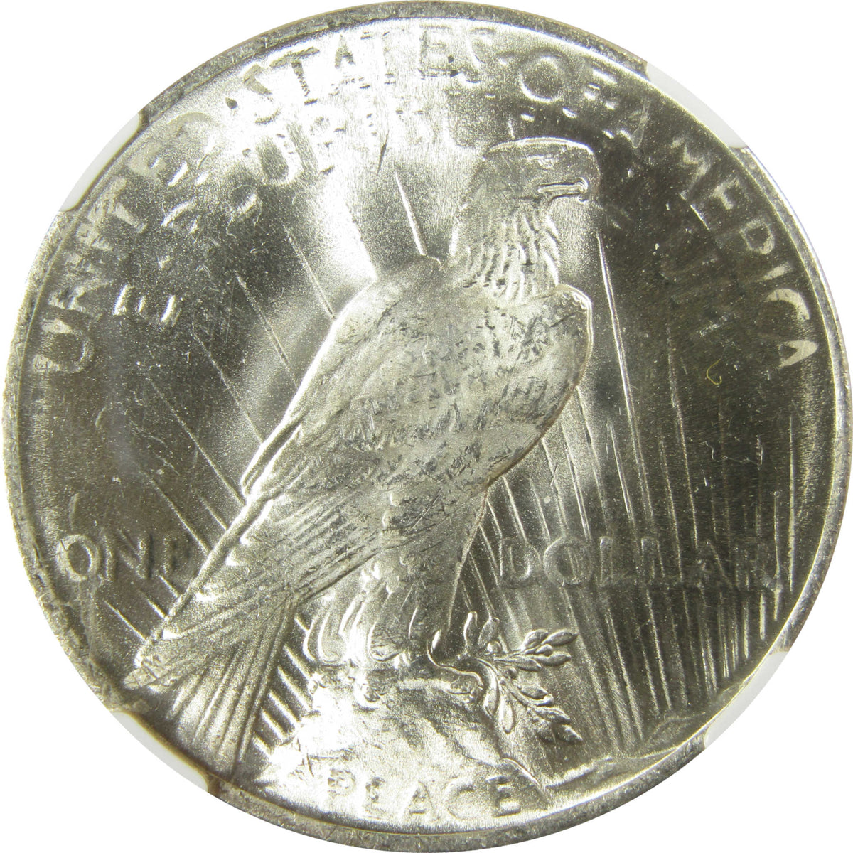 1923 Peace Silver $1 MS 64 NGC Uncirculated SKU:CP1673