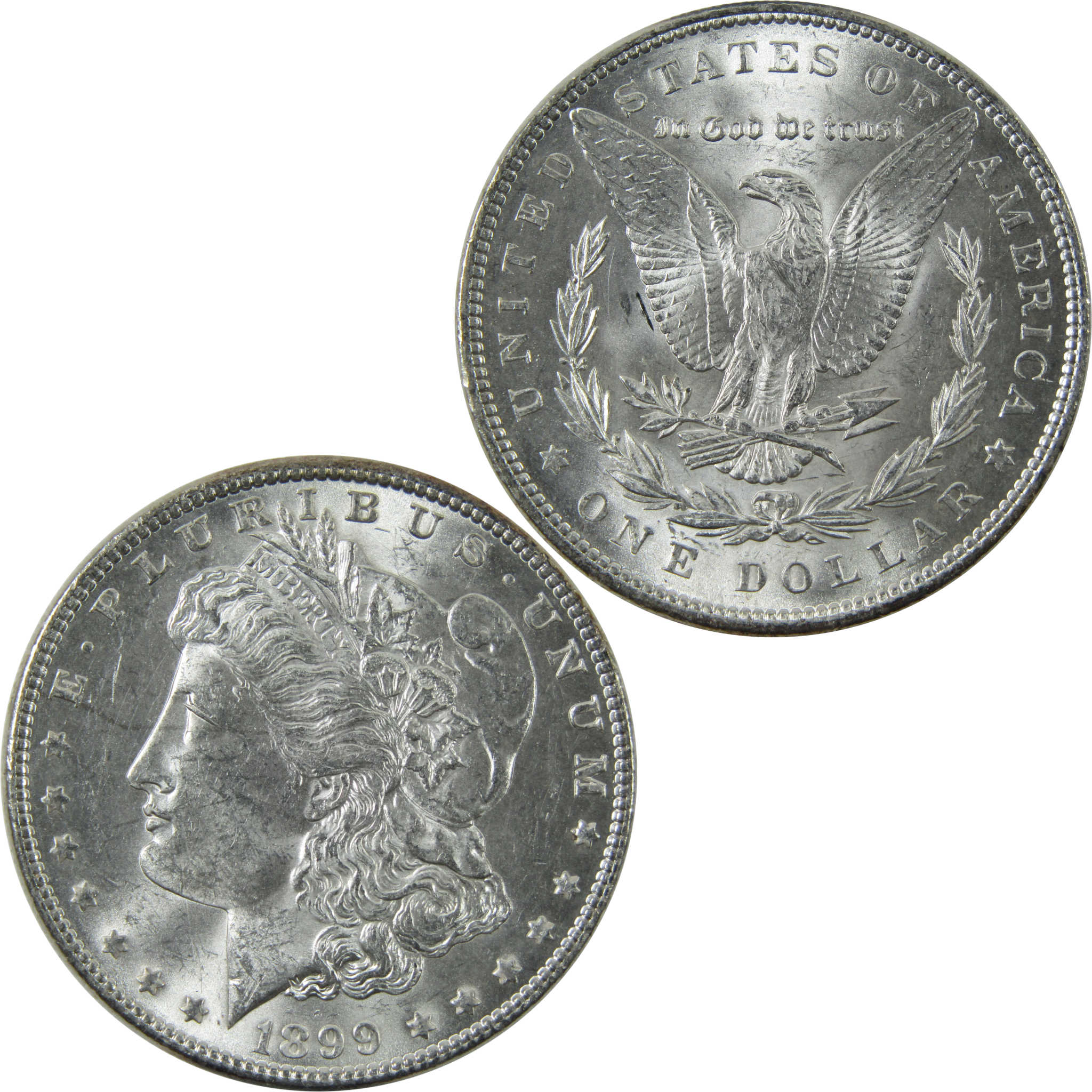 1899 Morgan Dollar Uncirculated Silver $1 Coin SKU:I14145 - Morgan coin - Morgan silver dollar - Morgan silver dollar for sale - Profile Coins &amp; Collectibles