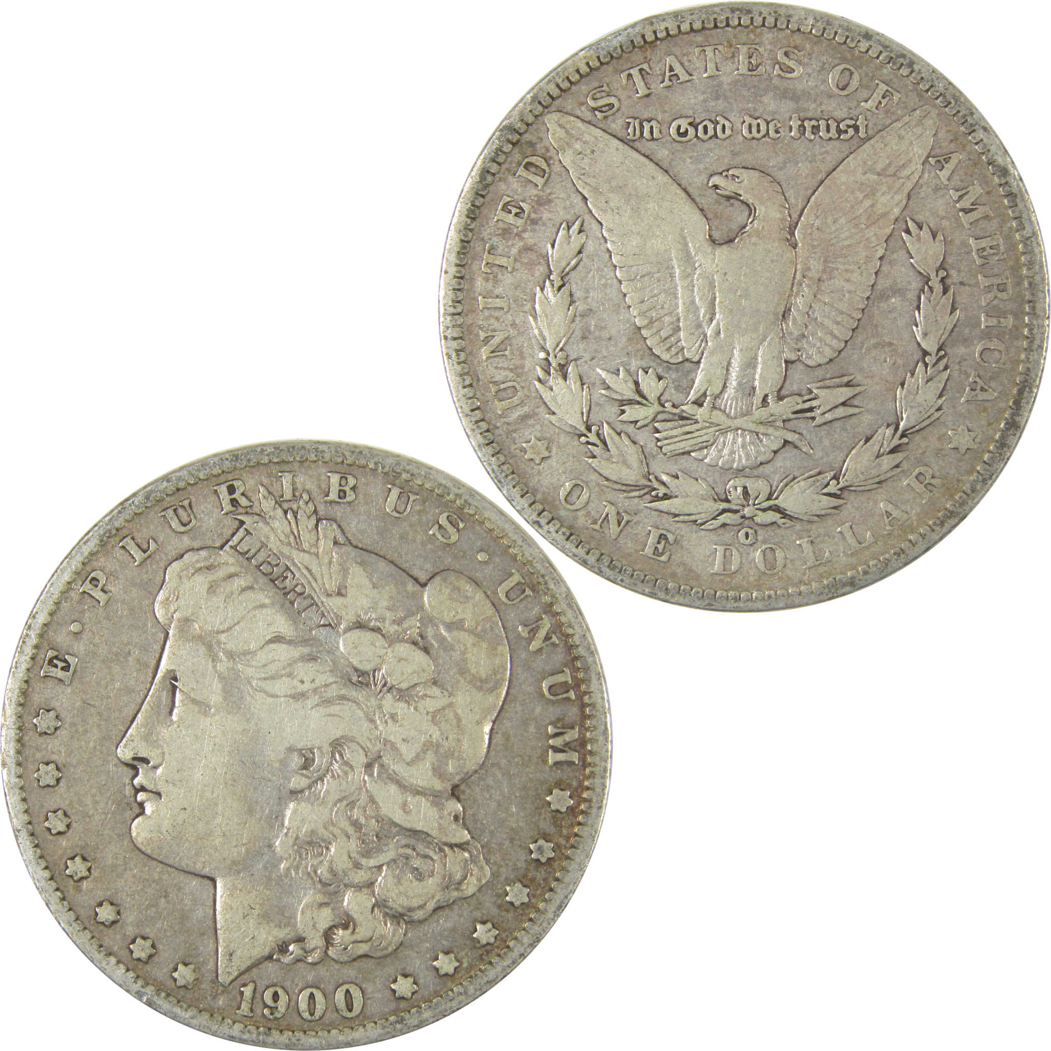 1900 O/CC Morgan Dollar F Fine Silver $1 Coin SKU:I22568 - Morgan coin - Morgan silver dollar - Morgan silver dollar for sale - Profile Coins &amp; Collectibles