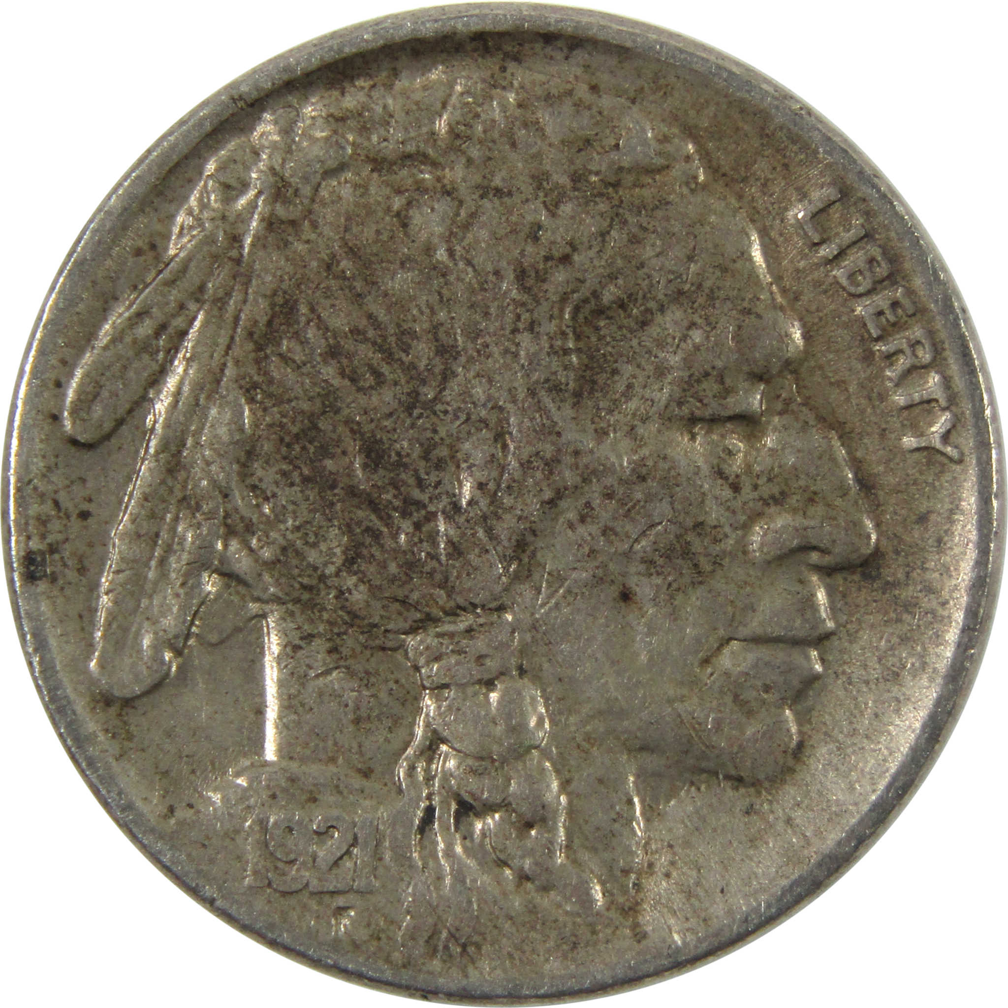 1921 Indian Head Buffalo Nickel XF Extremely Fine Details SKU:CPC6311