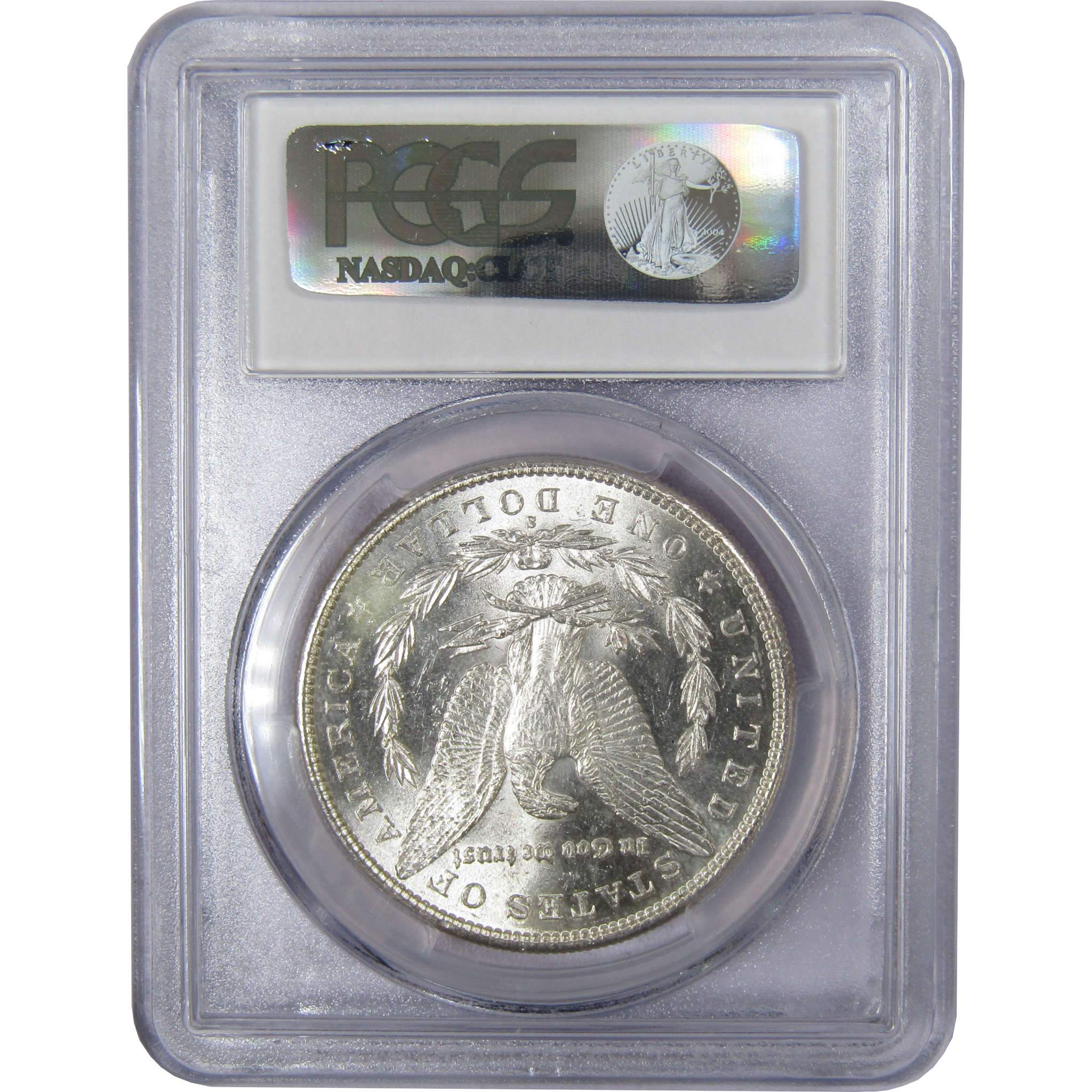 1881 S Morgan Dollar MS 63 PCGS 90% Silver $1 US Coin Collectible - Morgan coin - Morgan silver dollar - Morgan silver dollar for sale - Profile Coins &amp; Collectibles