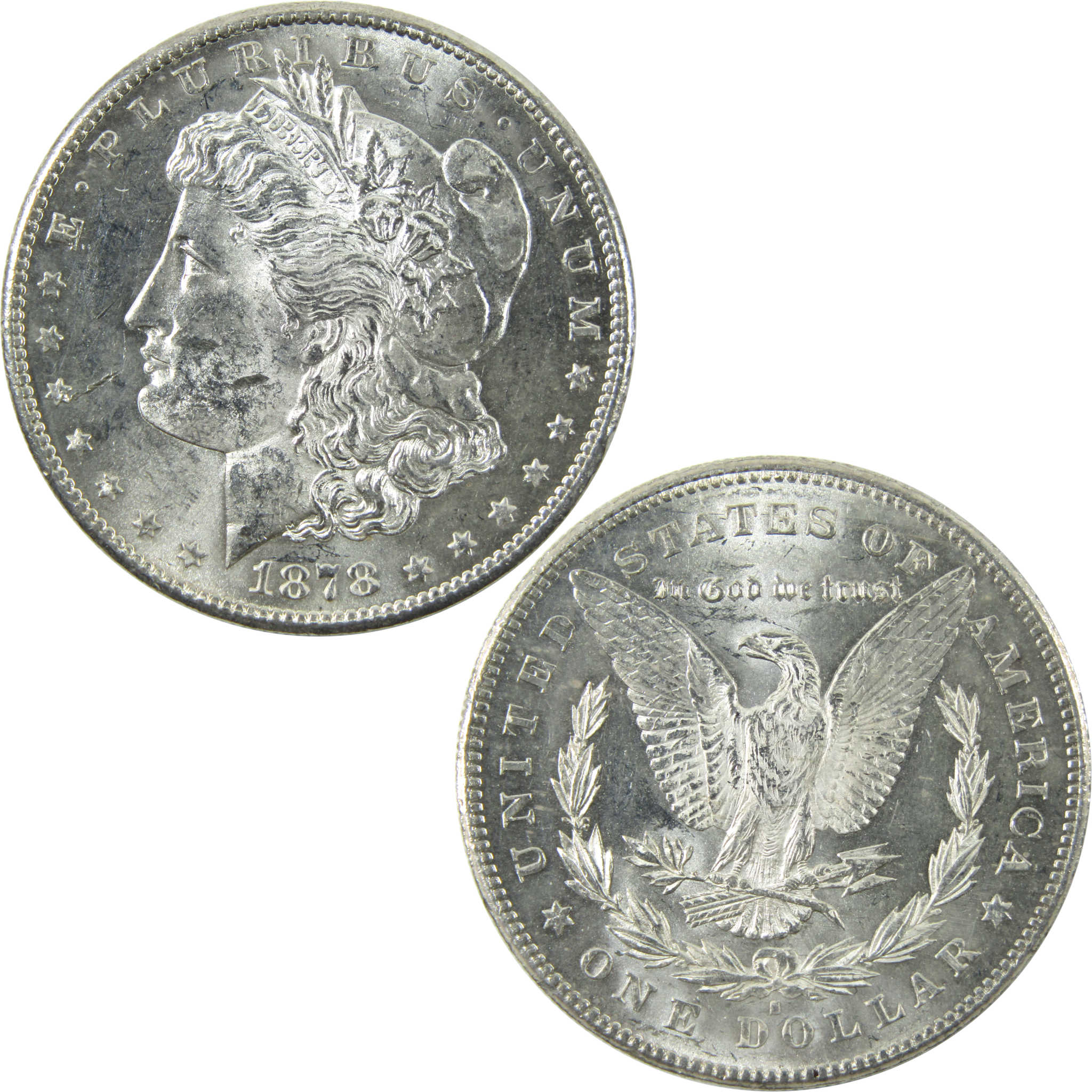 1878 S Morgan Dollar Uncirculated Silver $1 Coin SKU:I14169 - Morgan coin - Morgan silver dollar - Morgan silver dollar for sale - Profile Coins &amp; Collectibles