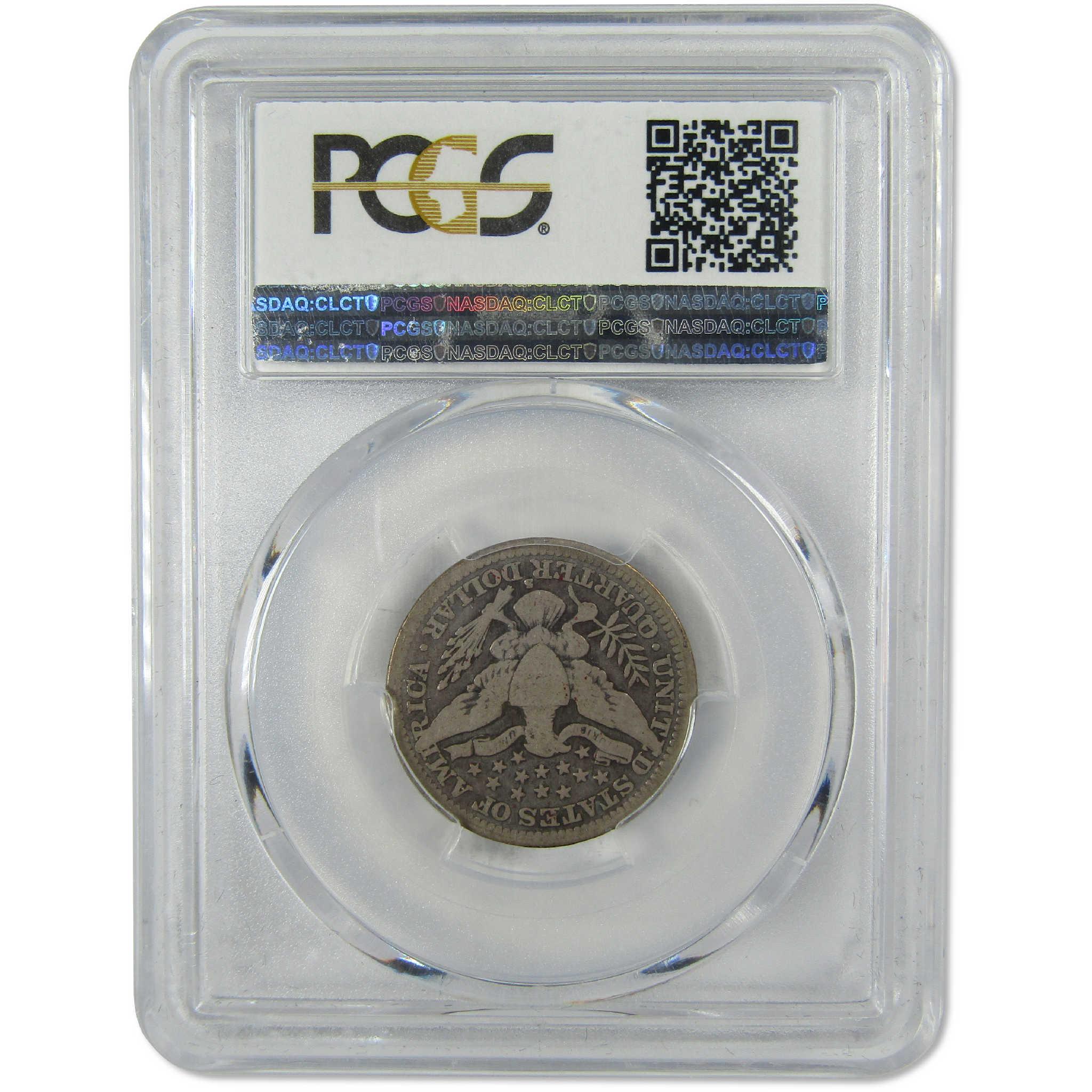 1915 S Barber Silver Quarter VG 8 PCGS 25c Coin Collectible