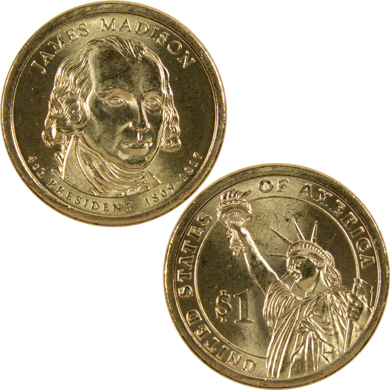 James Madison Dollar Coin for sale