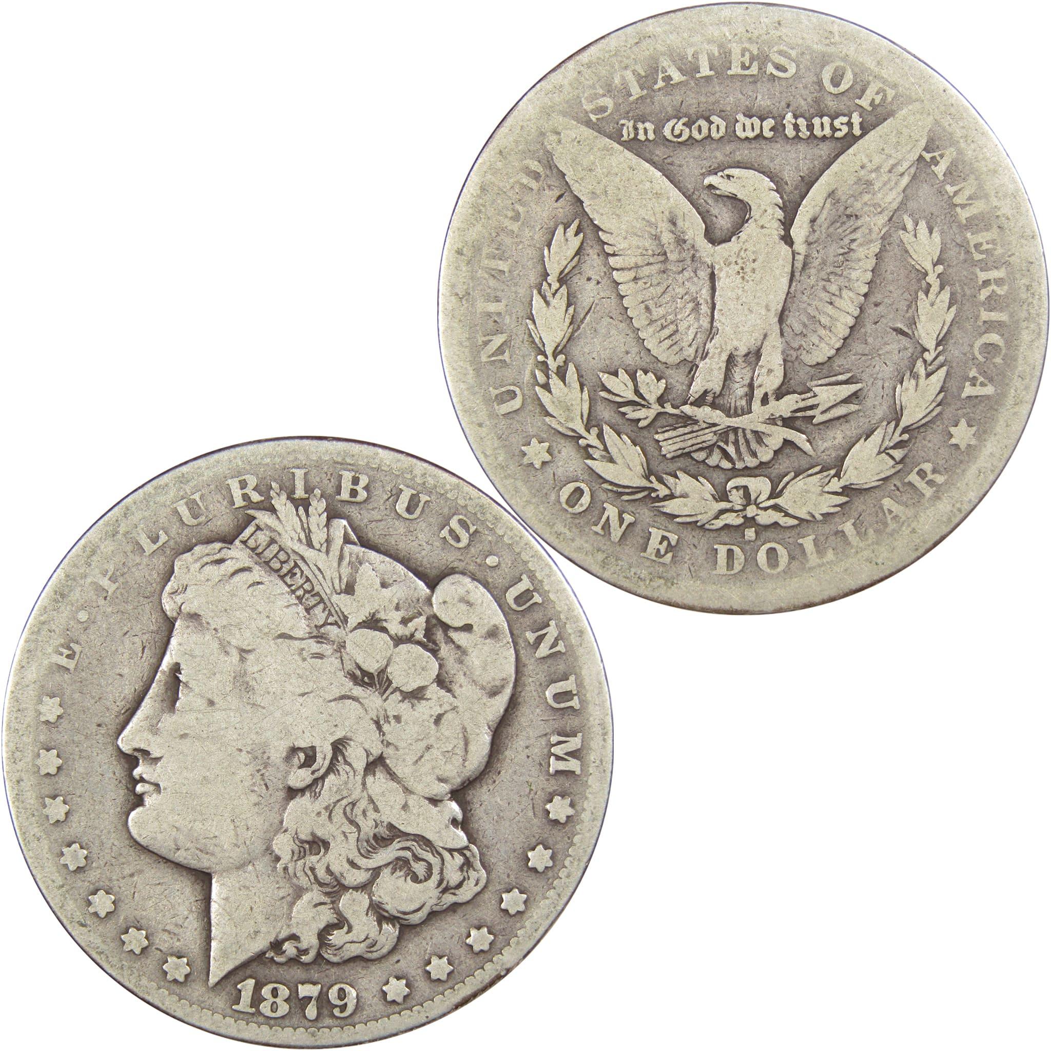 1879 S Rev 78 Morgan Dollar AG About Good 90% Silver SKU:IPC7448 - Morgan coin - Morgan silver dollar - Morgan silver dollar for sale - Profile Coins &amp; Collectibles