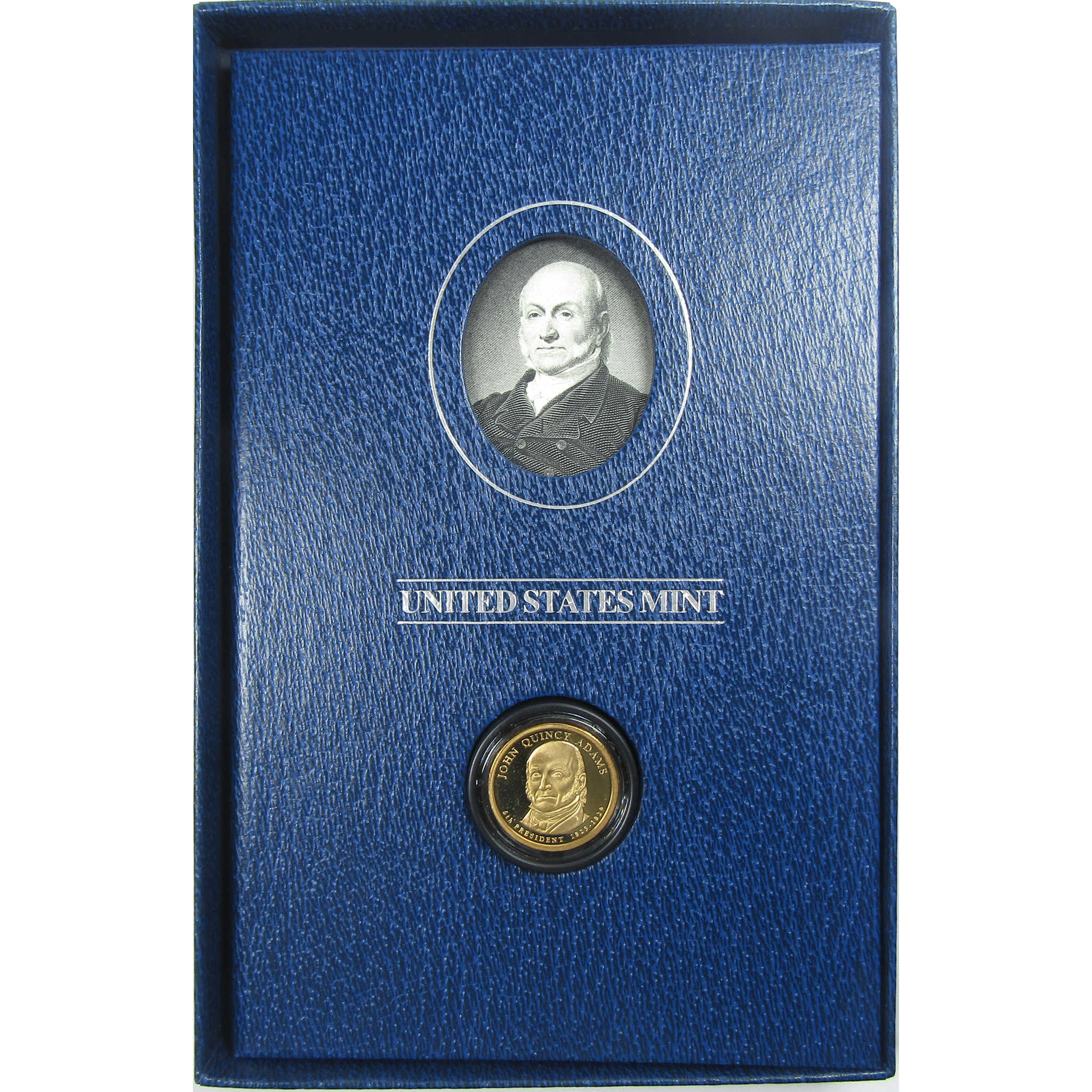 2008 S John Quincy Adams Presidential Dollar Signature Set SKU:CPC9045