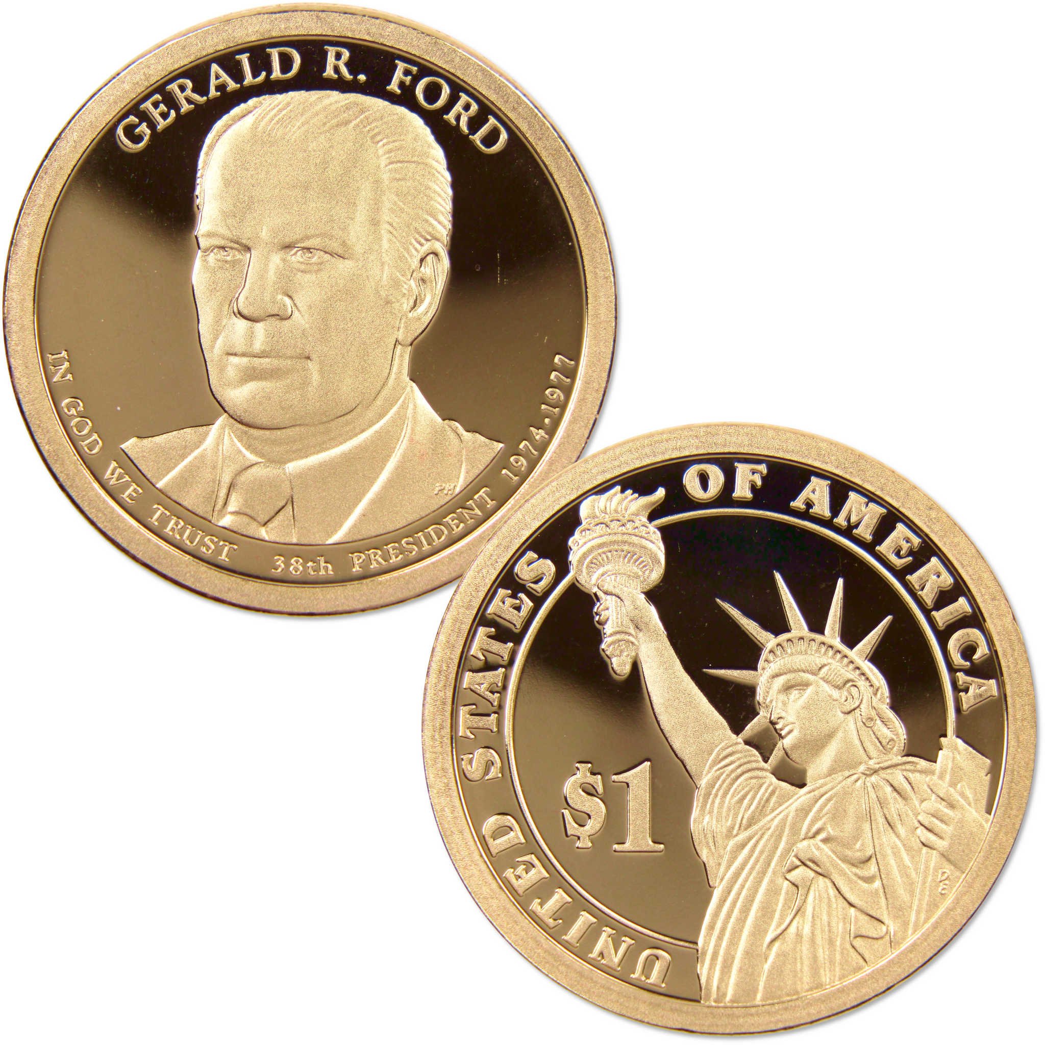 2016 PDS Presidential Dollar 9 Coin Set Uncirculated and Proof