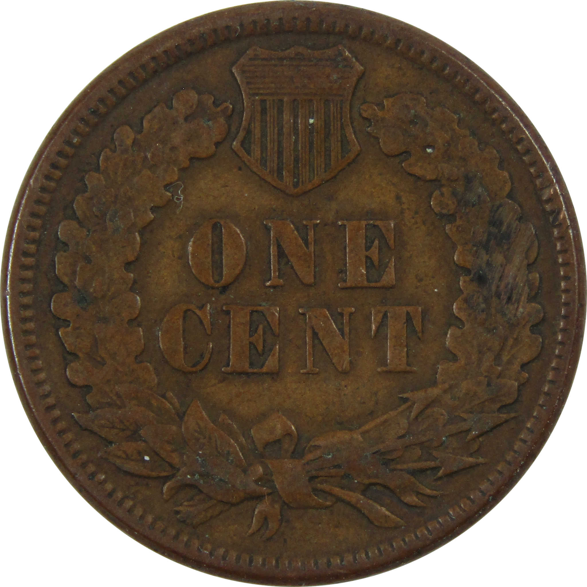 1884 Indian Head Cent VF Very Fine Penny 1c Coin SKU:I12436