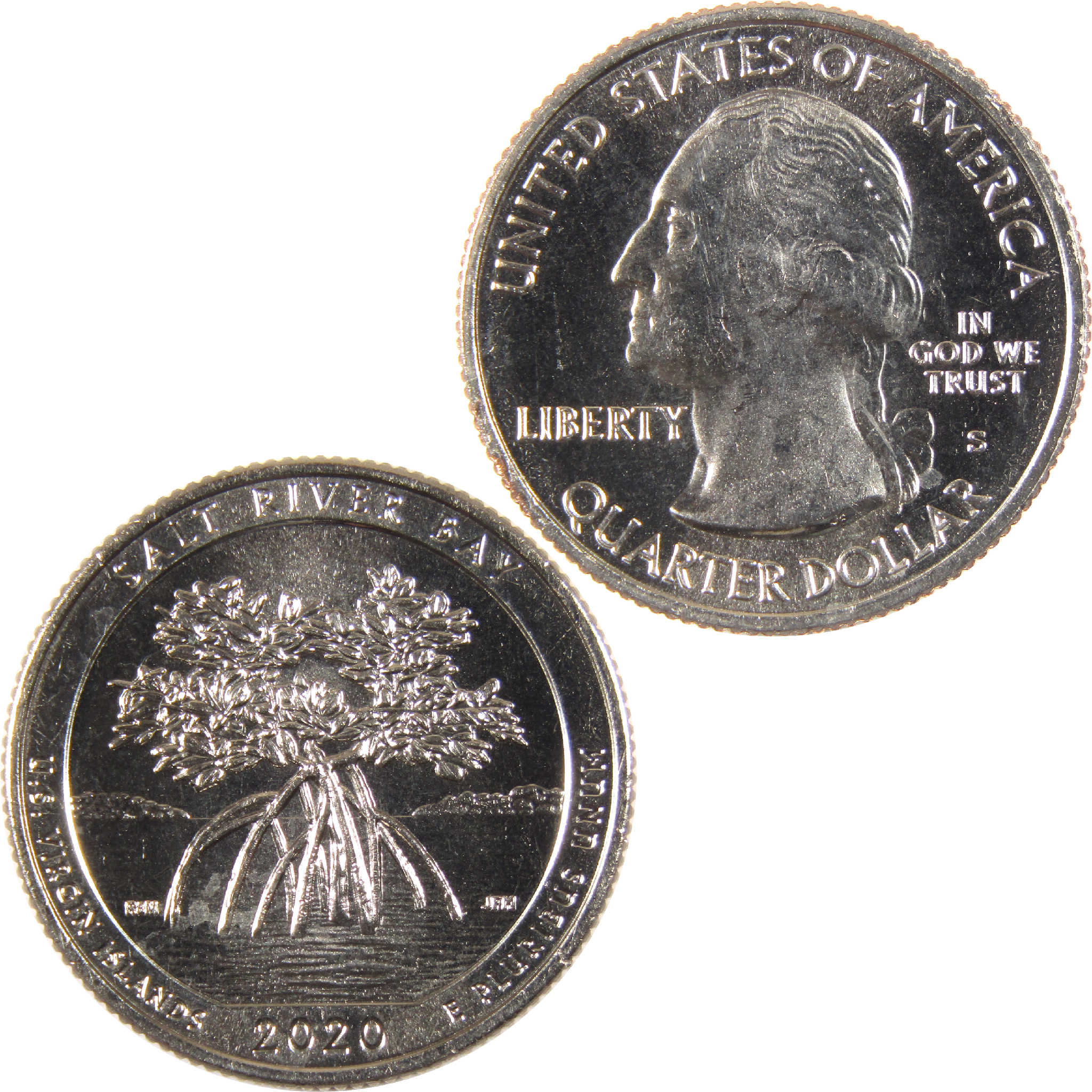 2020 S Salt River Bay National Park Quarter Uncirculated Clad 25c Coin