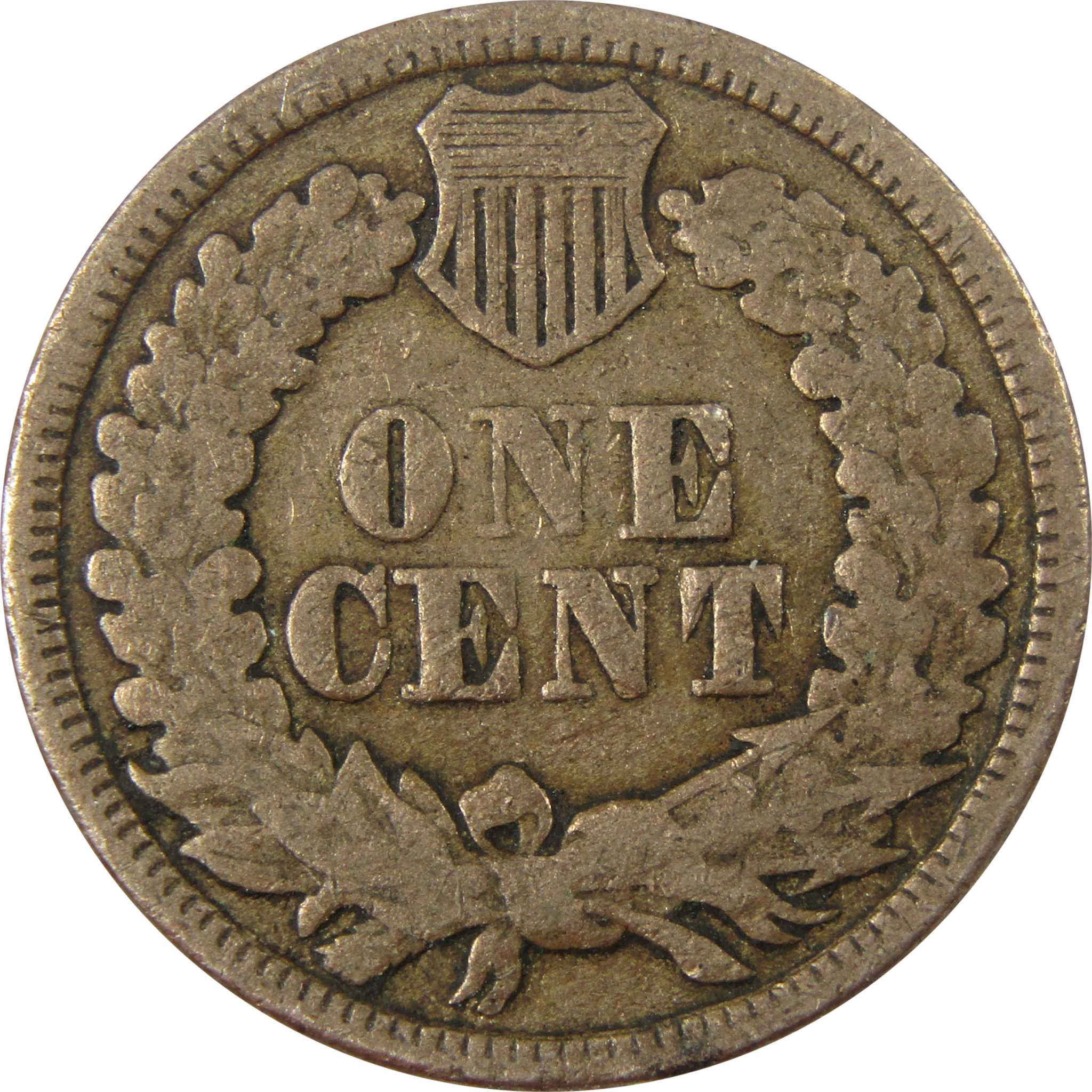 1862 Indian Head Cent VG Very Good Details Penny 1c Coin SKU:CP1229