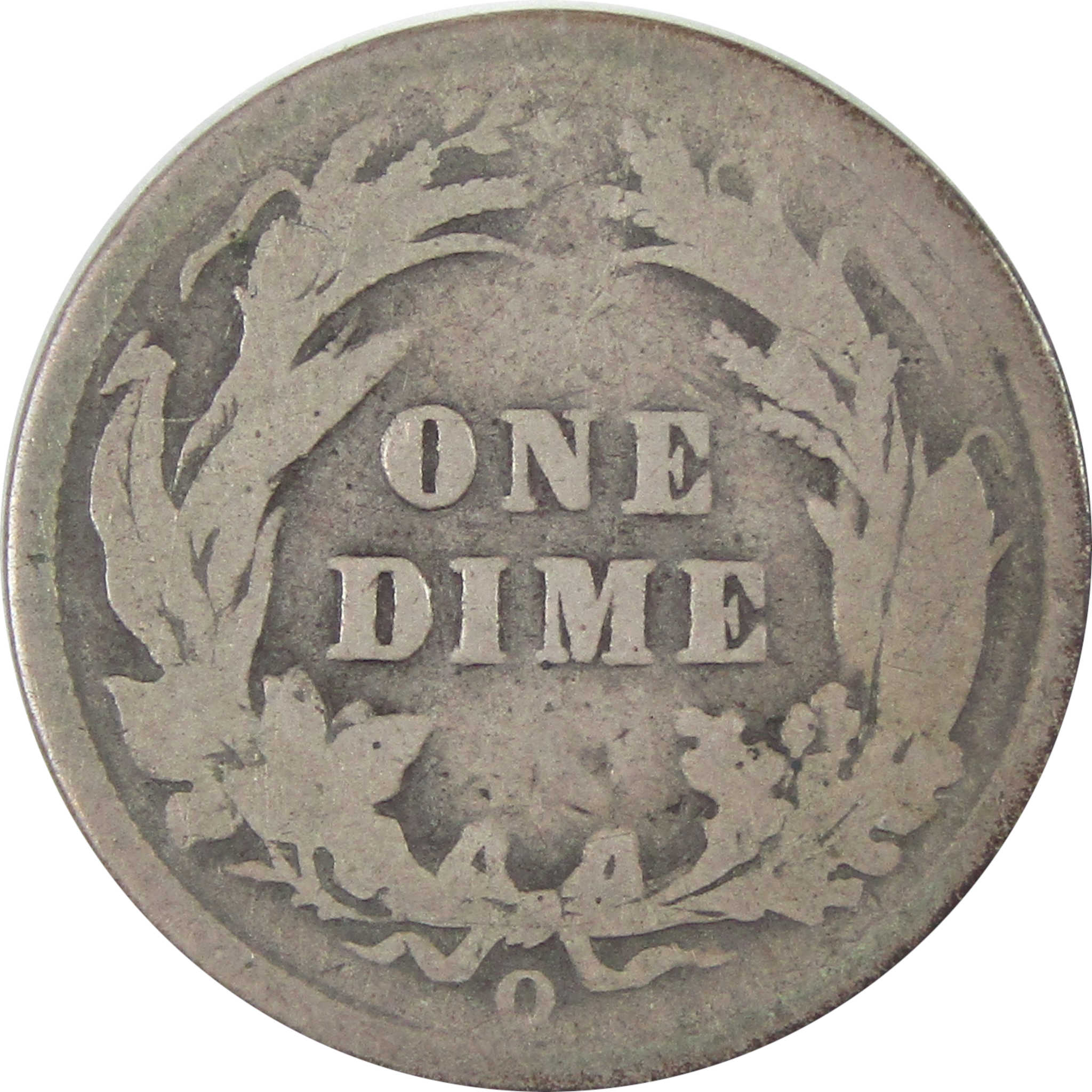 1892 O Barber Dime AG About Good Silver 10c Coin SKU:I15154