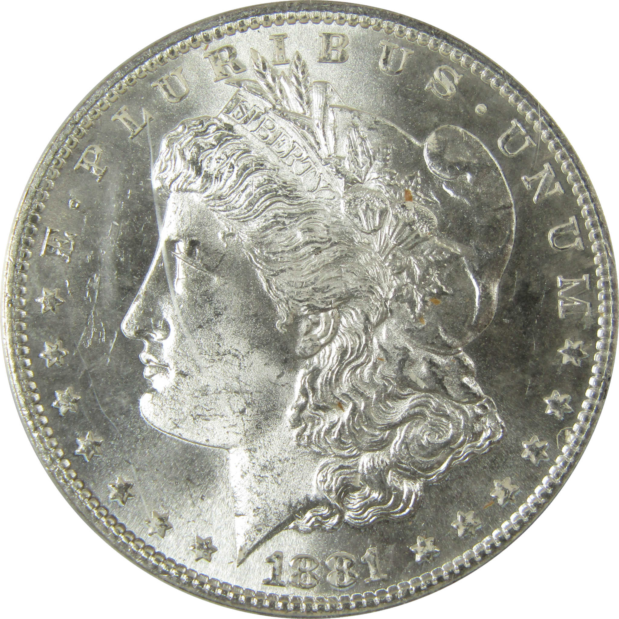 1881 S Morgan Silver Dollar MS 63 ANACS Uncirculated SKU:I28312