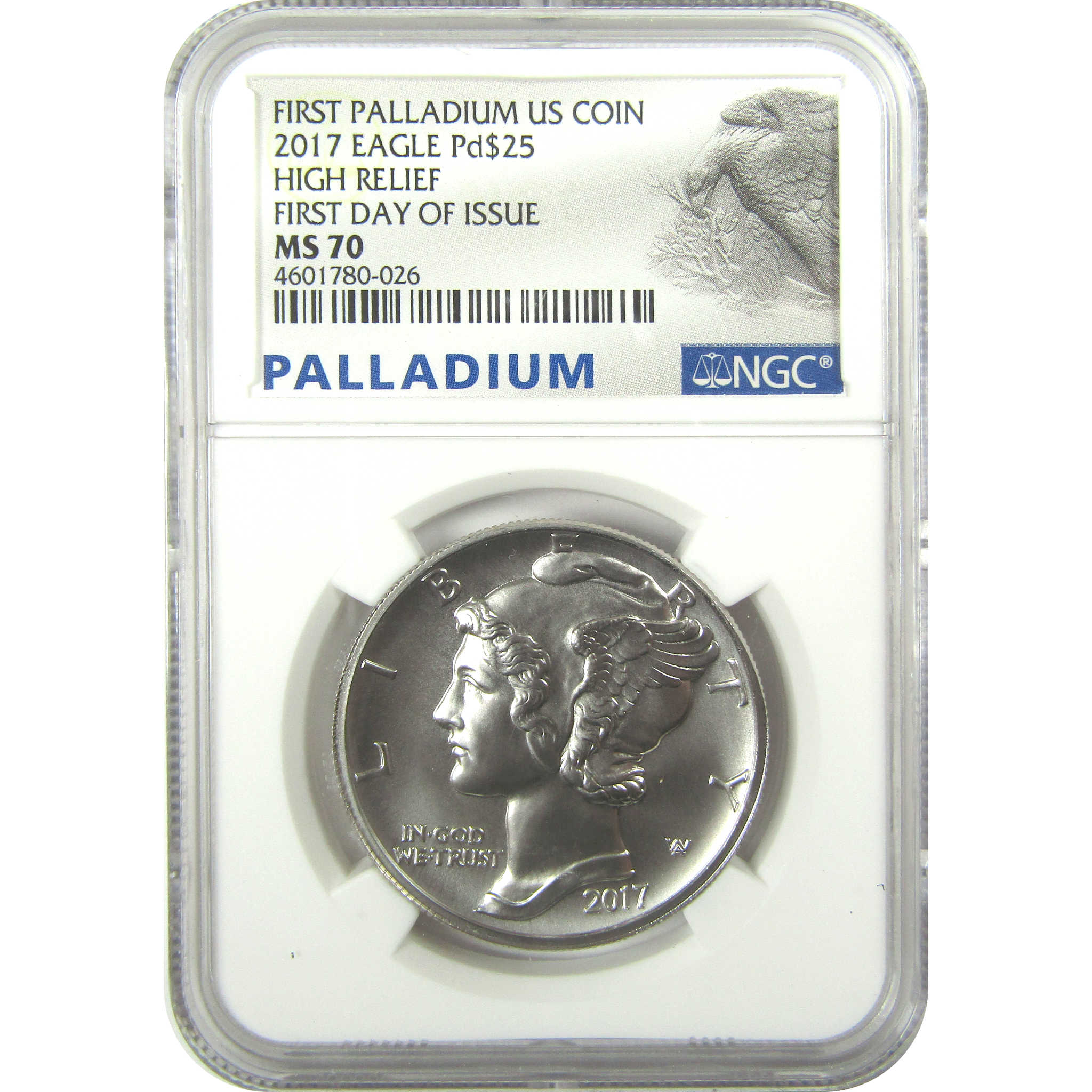 2017 American Eagle MS 70 NGC 1 oz Palladium Uncirculated SKU:CPC8860