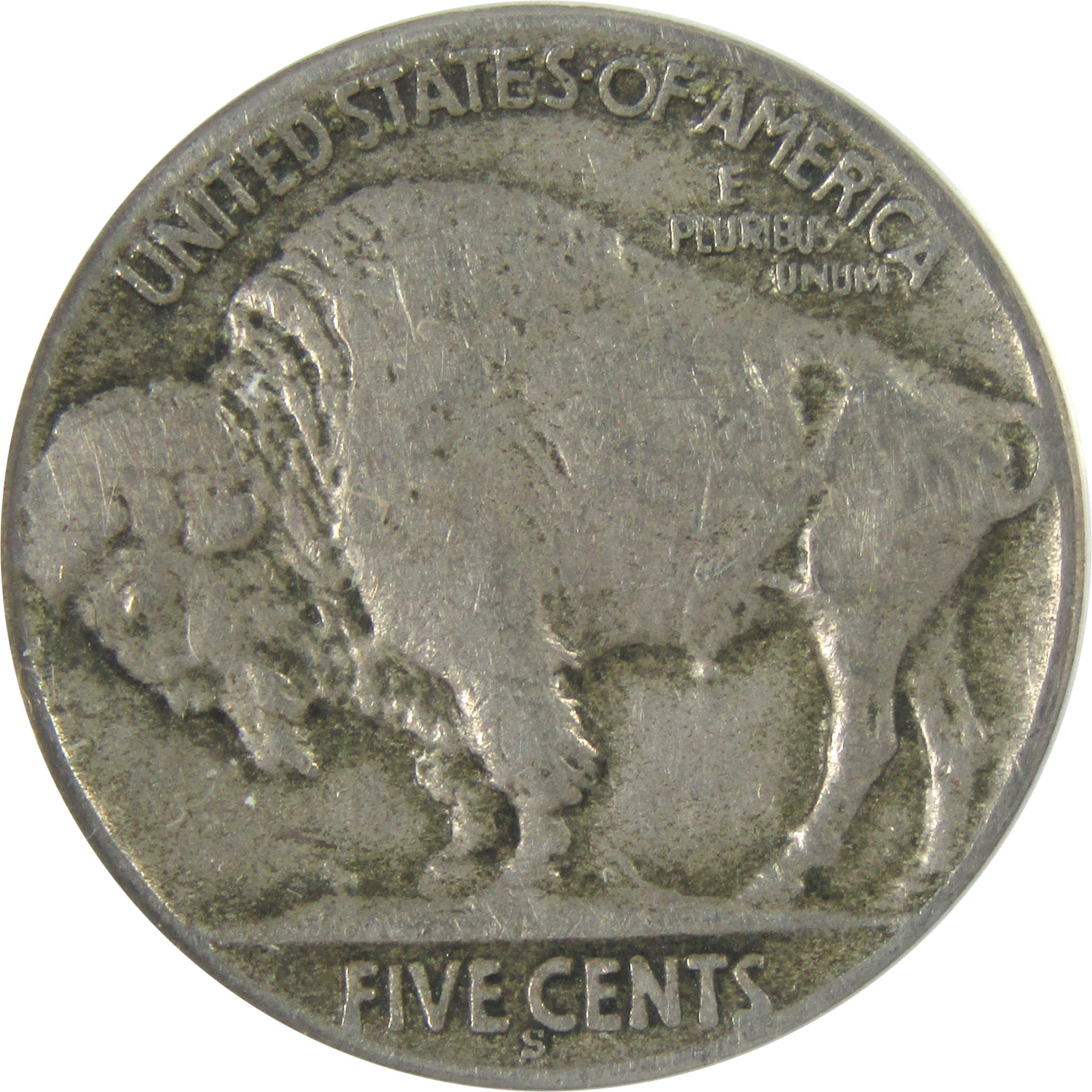 1926 S Indian Head Buffalo Nickel F 12 ANACS 5c Coin SKU:I16290