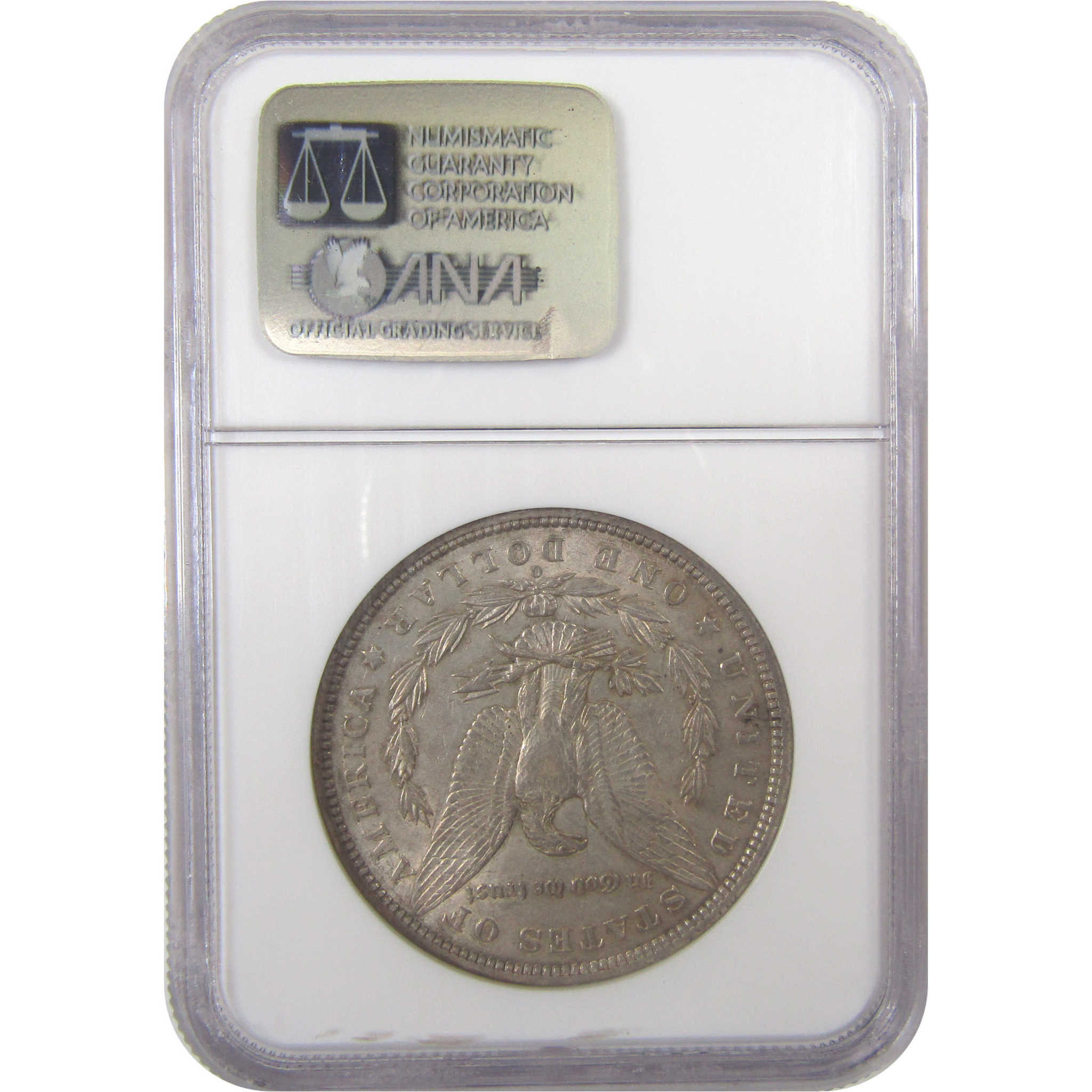 1897 O Morgan Silver Dollar AU 50 NGC $1 Coin Collectible SKU:I23397 - Morgan coin - Morgan silver dollar - Morgan silver dollar for sale - Profile Coins &amp; Collectibles