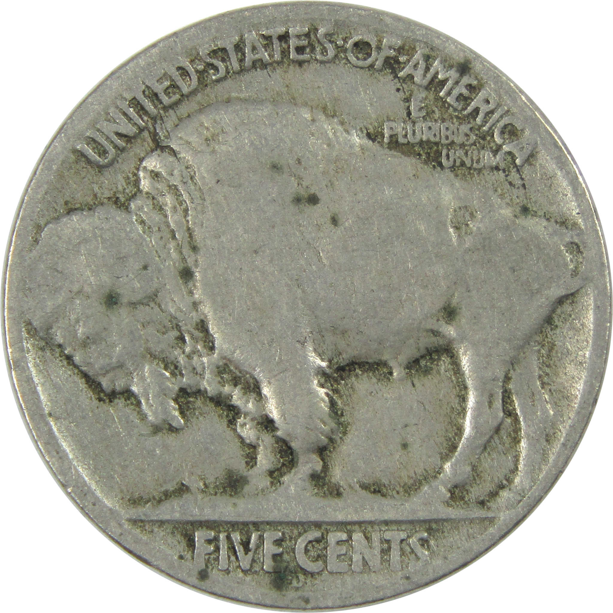 1920 D Indian Head Buffalo Nickel AG About Good 5c Coin SKU:I16499