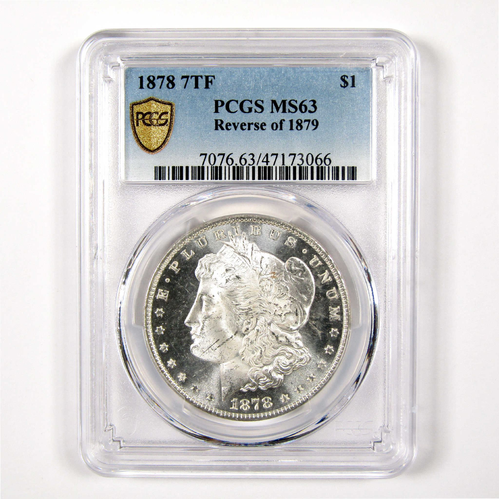 1878 7TF Rev 79 Morgan Dollar MS 63 PCGS Silver $1 Unc SKU:I11315 - Morgan coin - Morgan silver dollar - Morgan silver dollar for sale - Profile Coins &amp; Collectibles