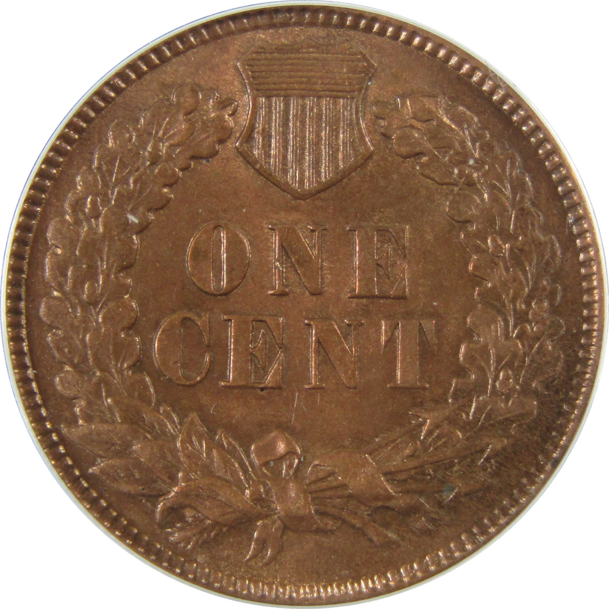 1876 Indian Head Cent AU 58 Details ANACS Penny 1c Coin SKU:I28057
