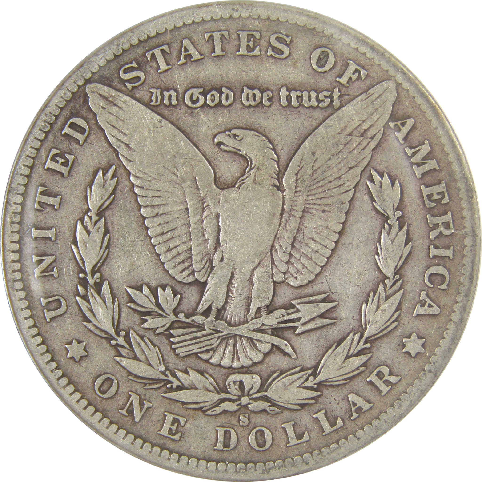 1896 S Morgan Dollar F 12 ANACS Silver $1 Coin SKU:I20775 - Morgan coin - Morgan silver dollar - Morgan silver dollar for sale - Profile Coins &amp; Collectibles