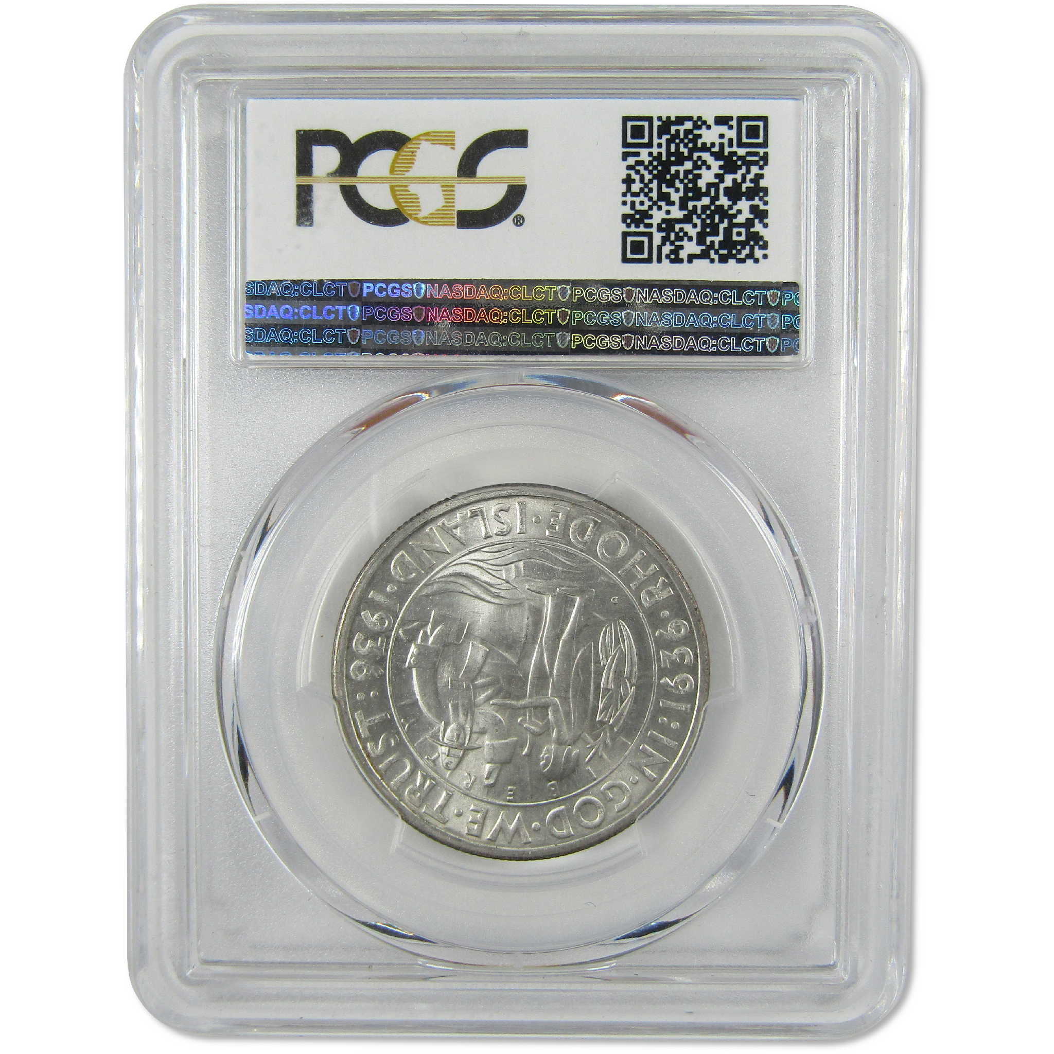 1936 D Providence Rhode Island Commemorative Silver 50c MS 65 PCGS