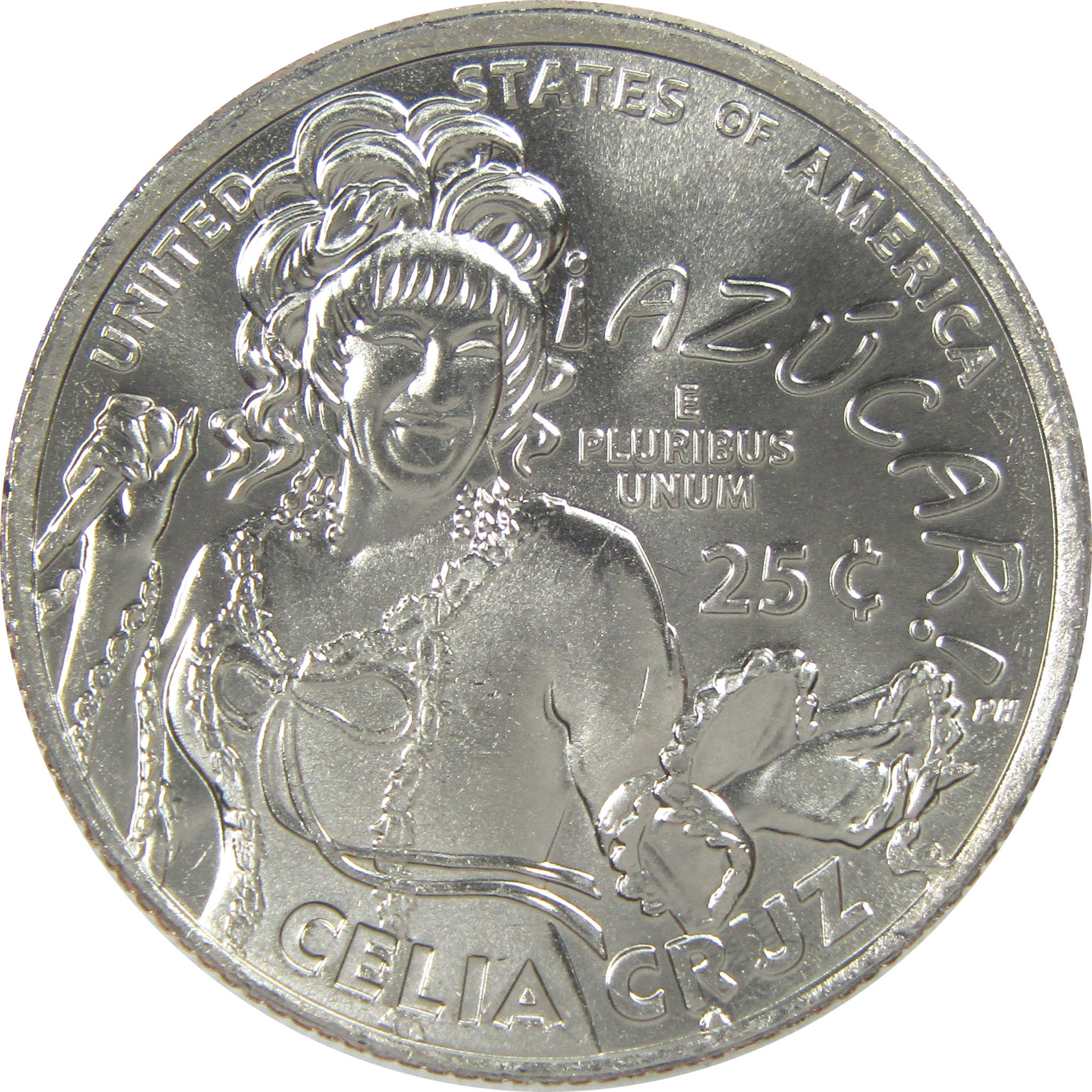 2024 D Celia Cruz American Women Quarter Uncirculated Clad 25c Coin