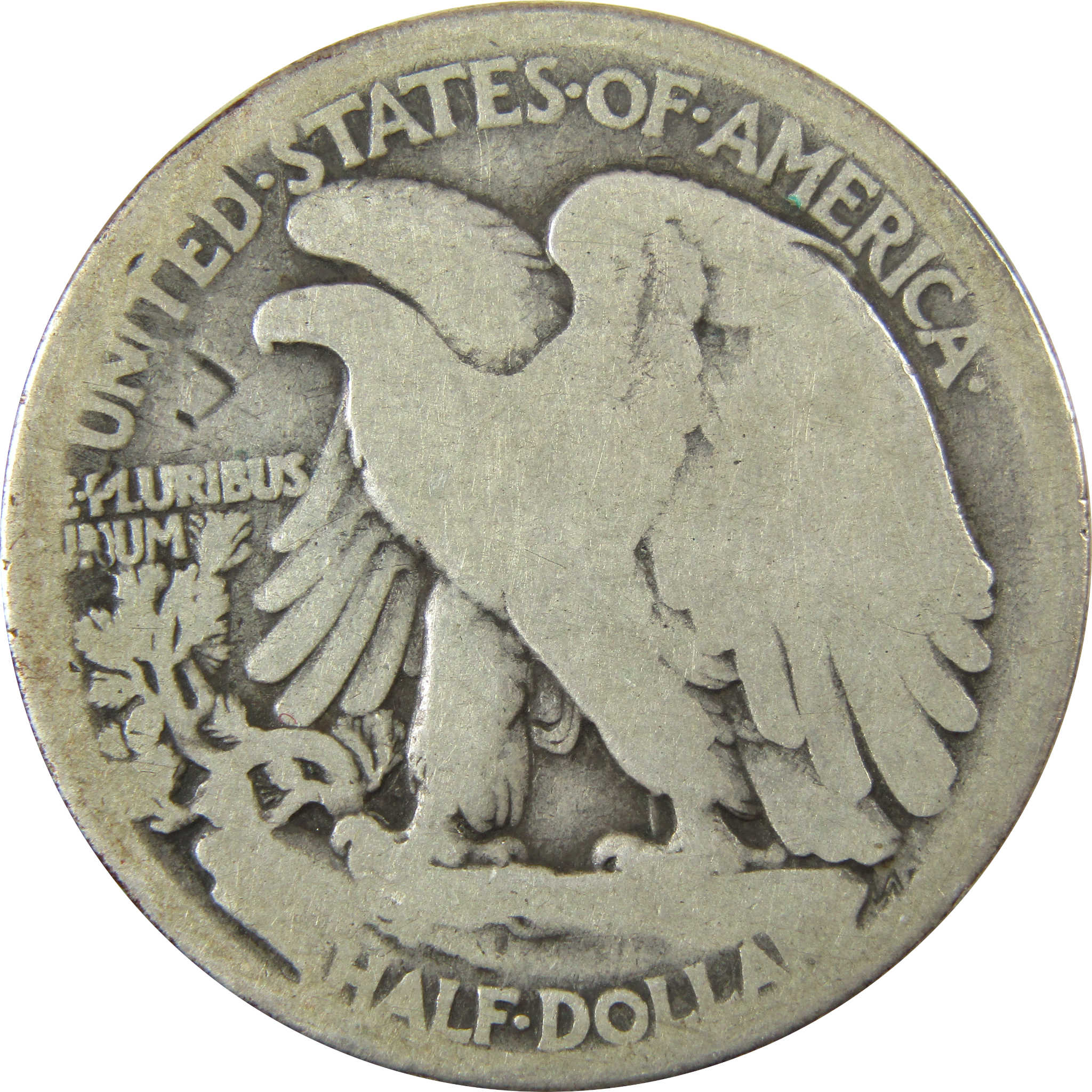 1917 D Obverse Liberty Walking Silver Half Dollar G Good SKU:CP1443